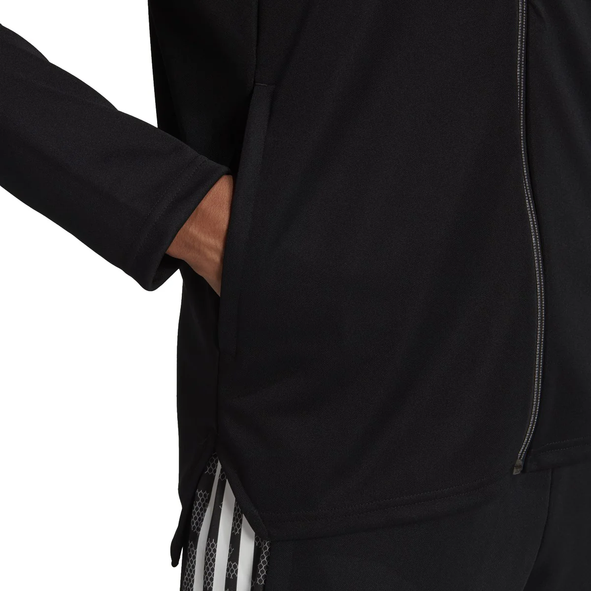 adidas Condivo 21 Training Jacket - Black/White - Image 4