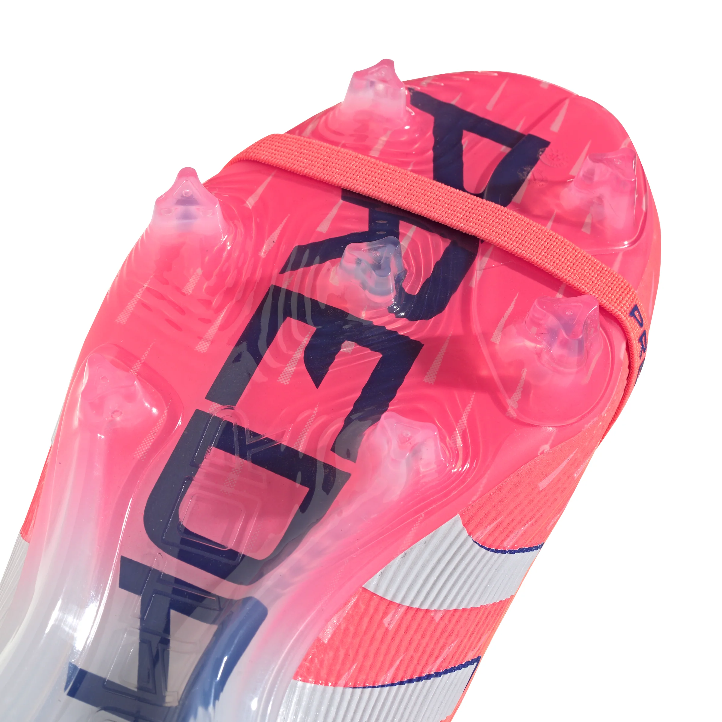adidas Predator Elite FoldTongue FT FG Firm Ground Soccer Cleats- Signal Coral / Cloud White / Beam Orange - Image 7