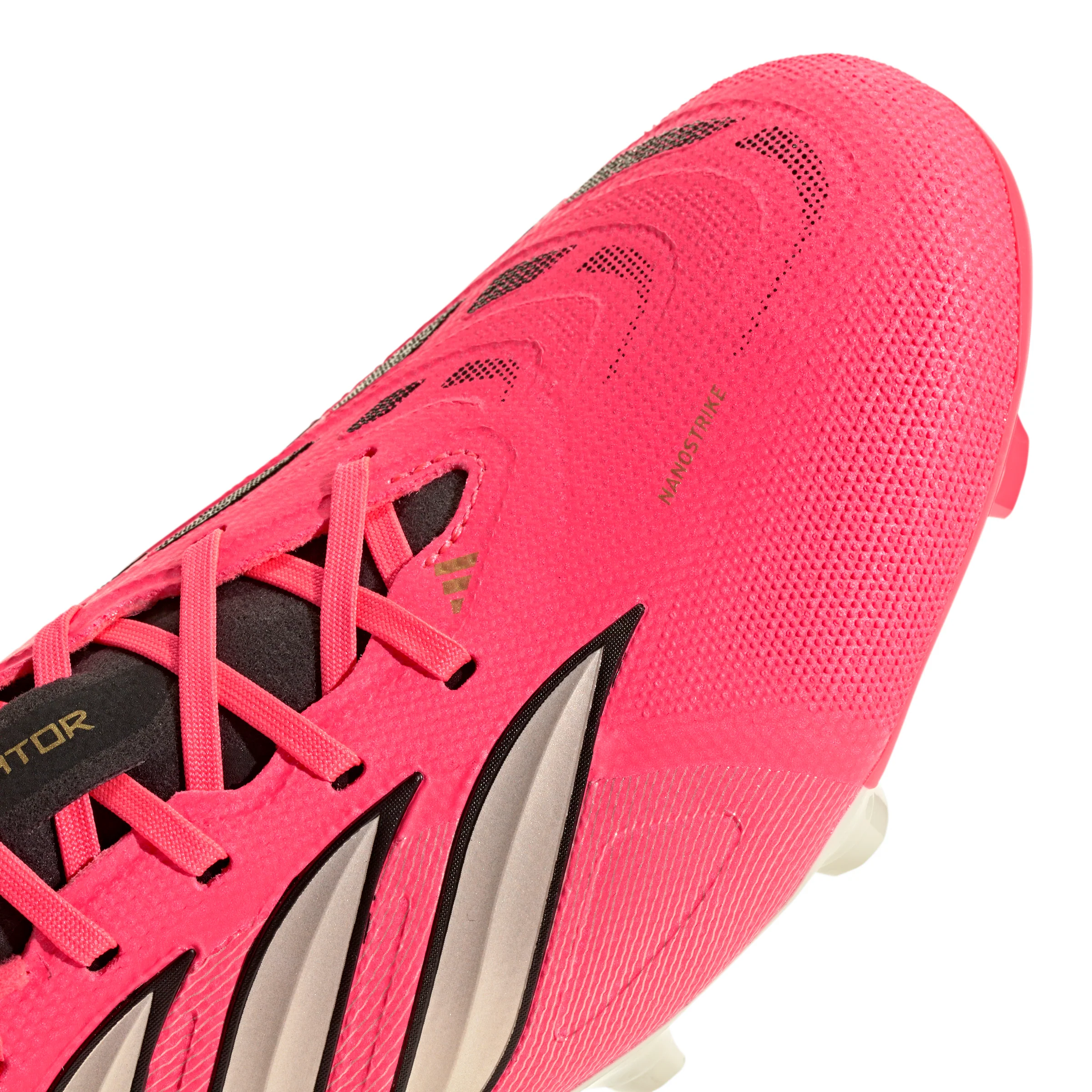 adidas Predator League FG Firm Ground Soccer Cleats- Solar Turbo/Thermal Chrome/Core Black - Image 7