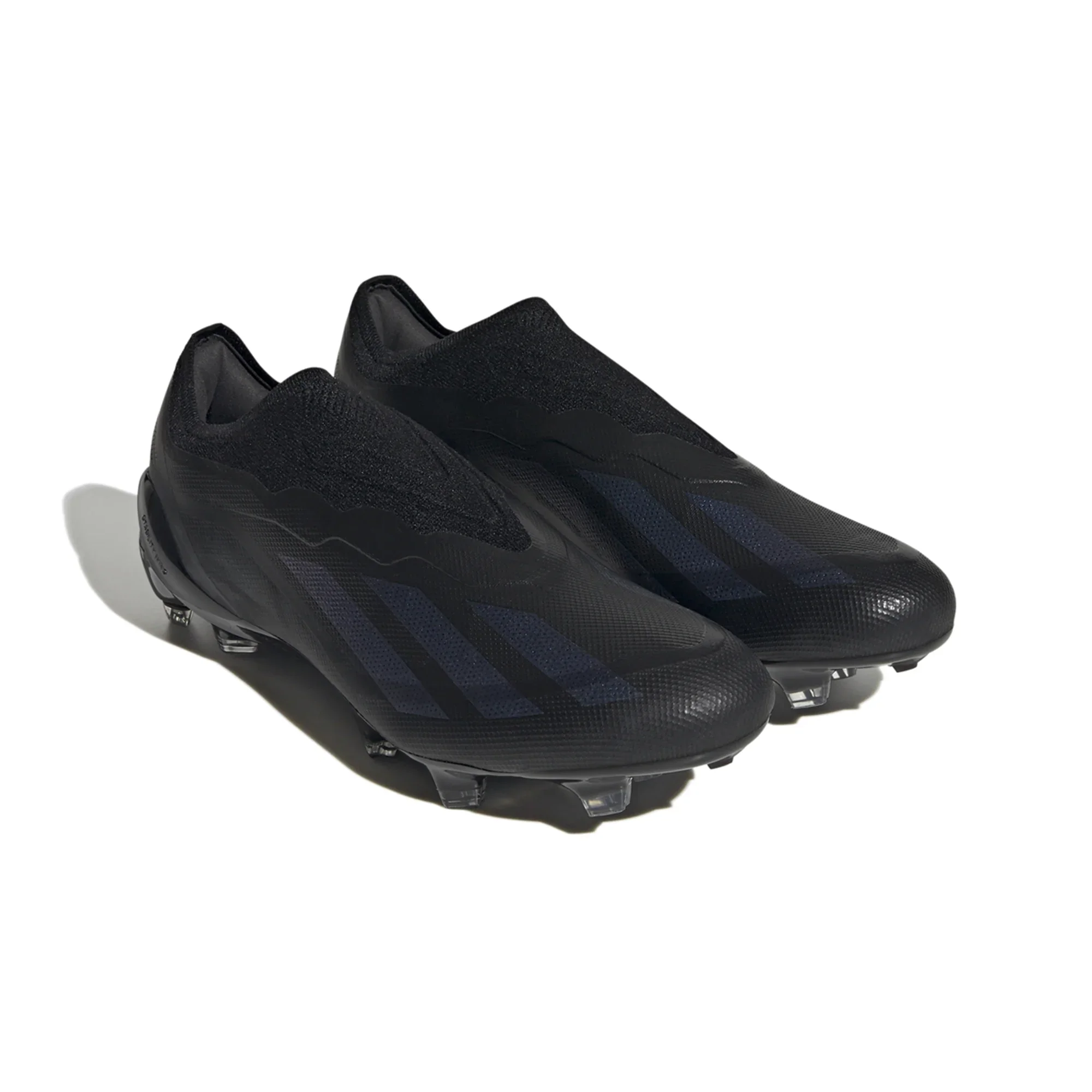 adidas X CrazyFast.1 Laceless FG Firm Ground Soccer Cleat - Black/Black - Image 4