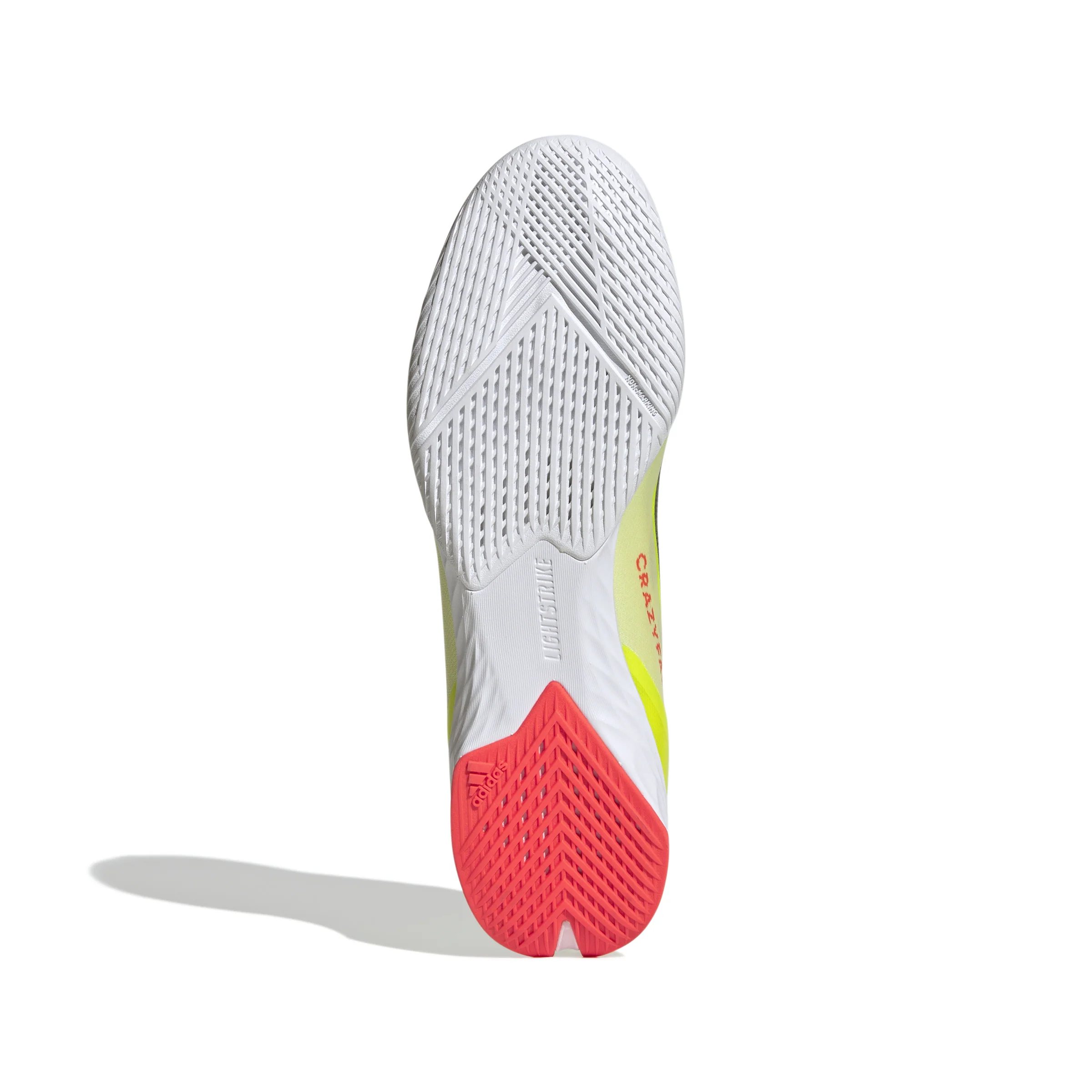 adidas X CrazyFast Elite IN Indoor Soccer Cleat - Solar Yellow/Core Black/White - Image 4