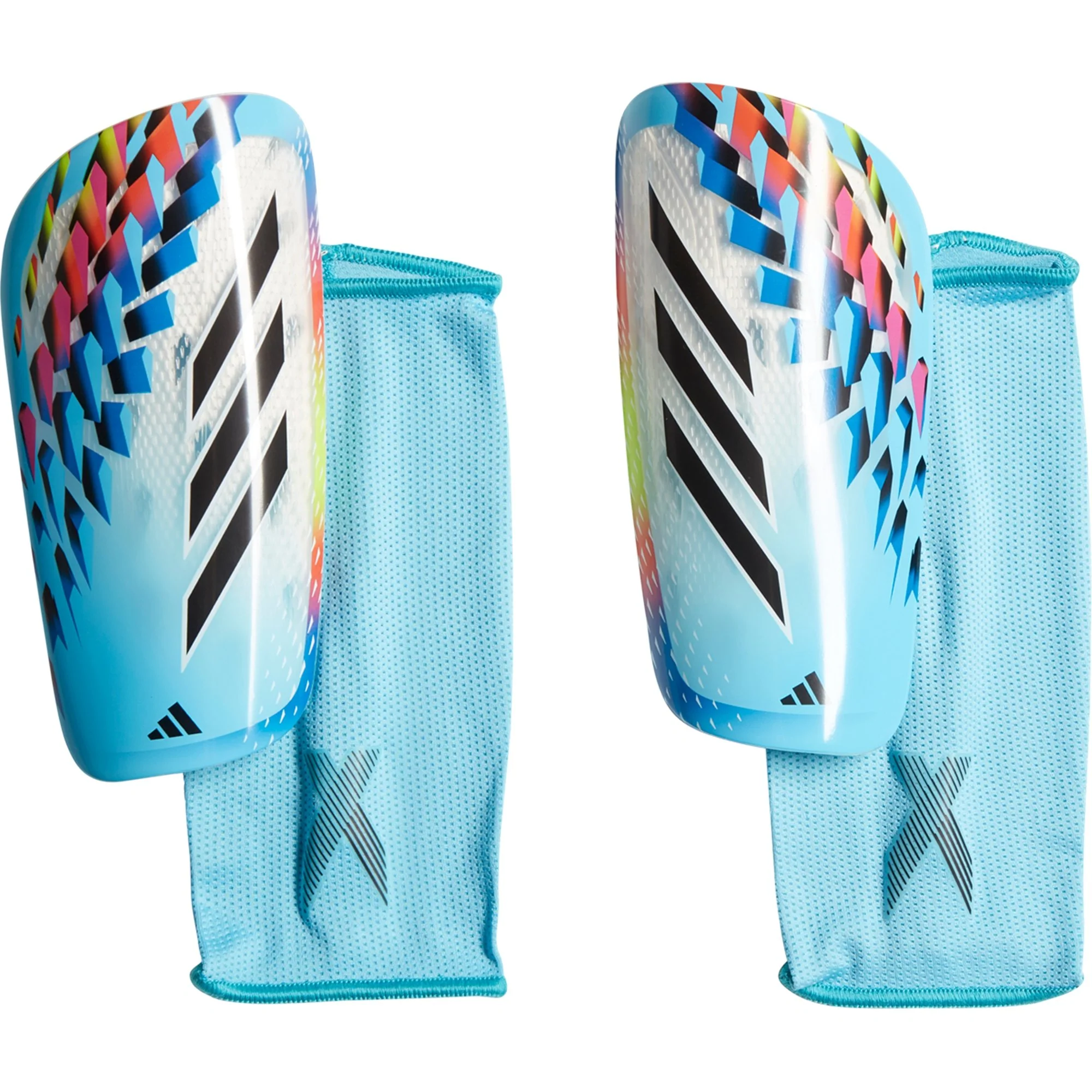 adidas X SG League Shinguard -  White/Bright Cyan/Black