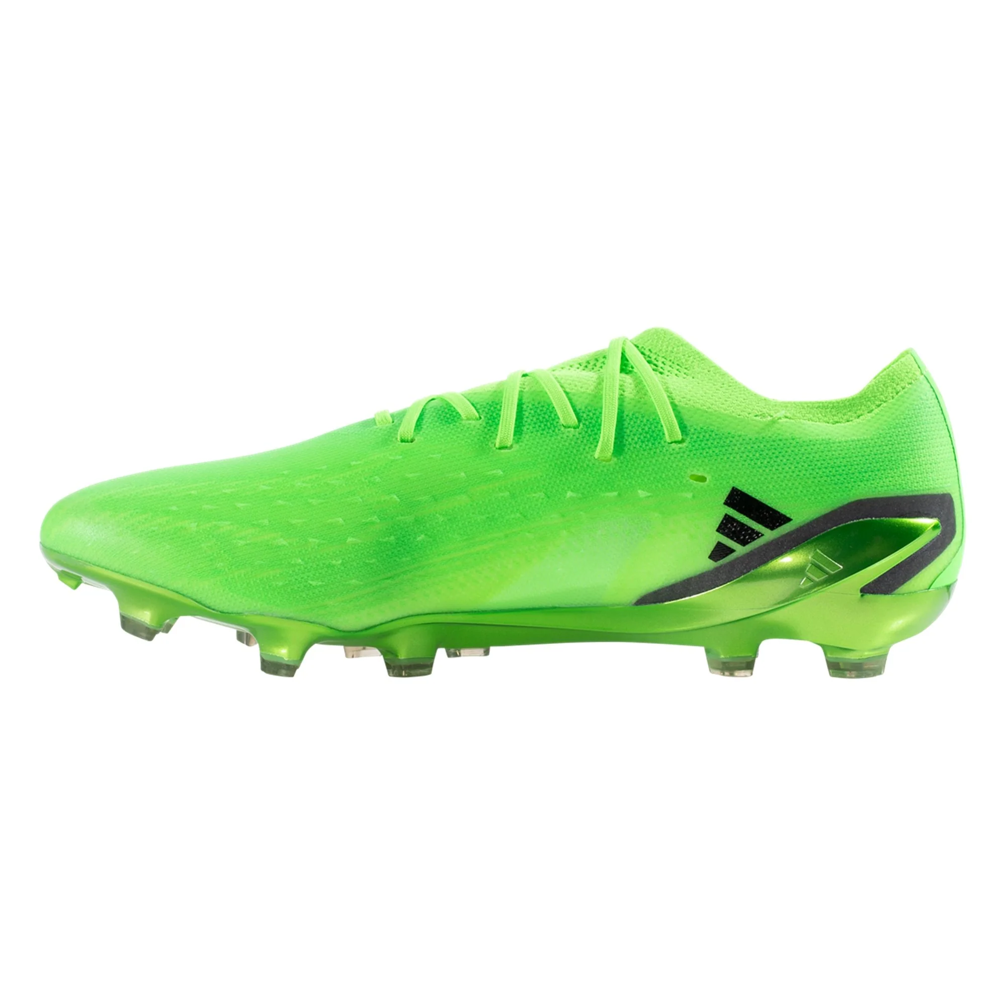 adidas X Speedportal.1 AG Firm Ground Soccer Cleat - Solar Green/Core Black/Solar Yellow - Image 2