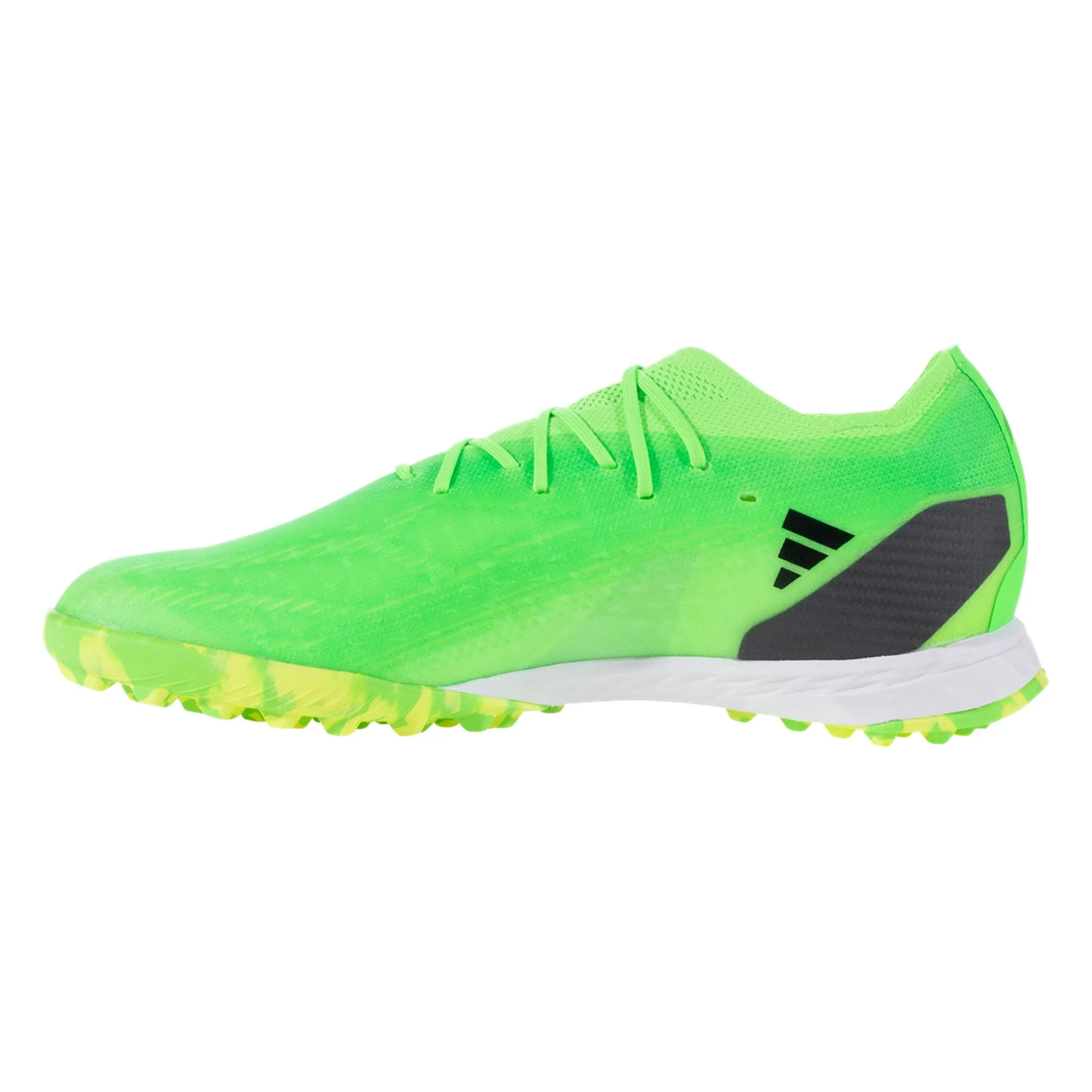 adidas X Speedportal.1 TF Artificial Turf Soccer Shoe - Solar Green/Core Black/Solar Yellow - Image 2