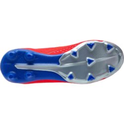 Adidas Youth X 18.1 Firm Ground Soccer Cleat - Red/Blue - Image 5