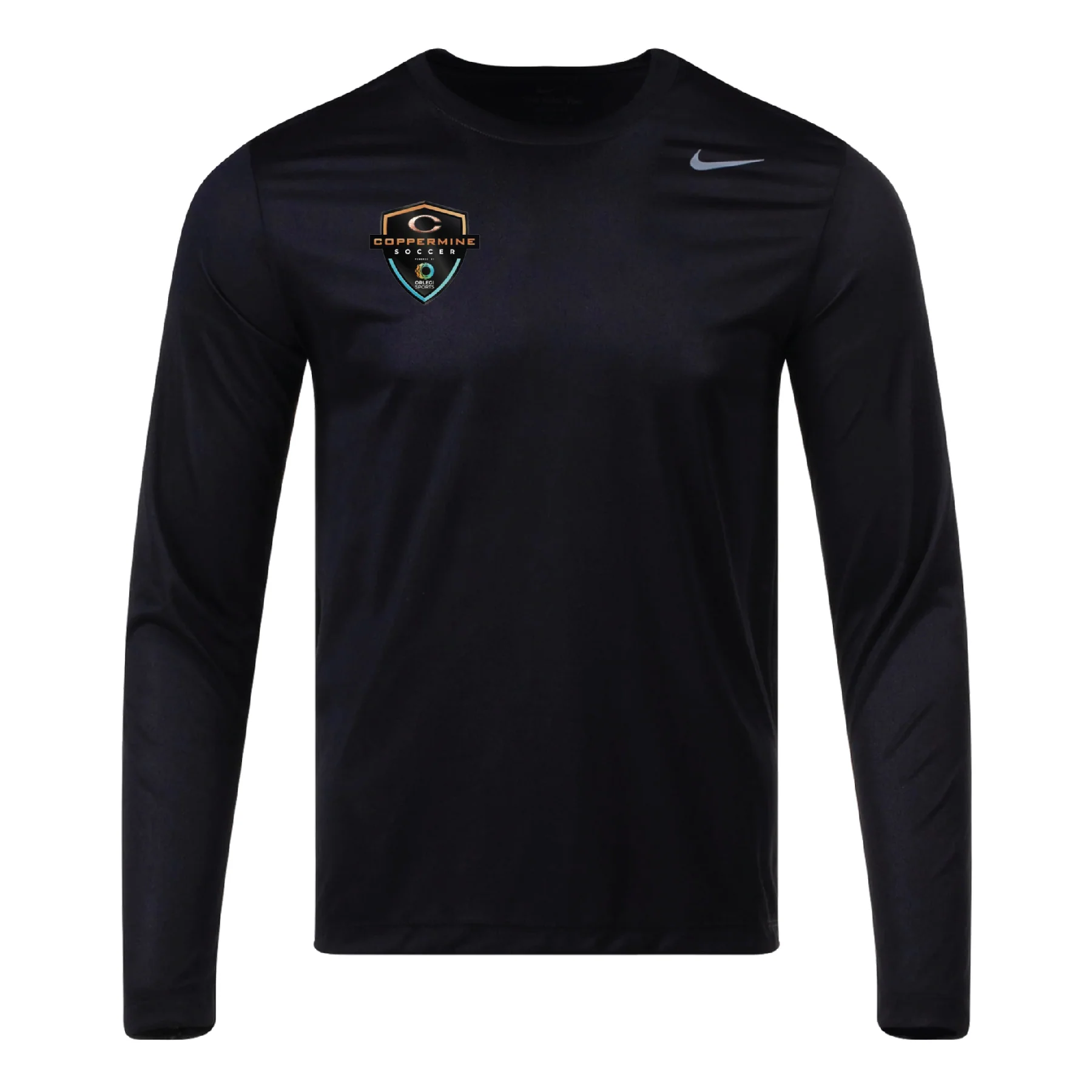 Coppermine SC Coach Nike Legend LS Shirt - Black