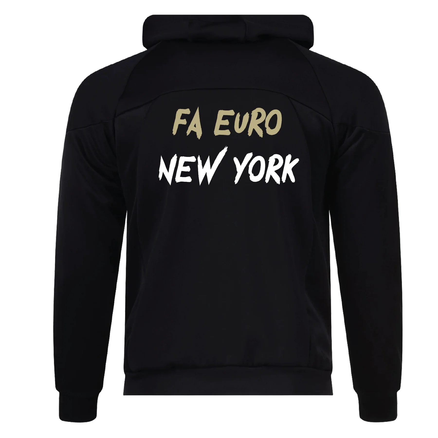 FA Euro New York FAN adidas Tiro Travel Sweat Hoodie Black - Image 2