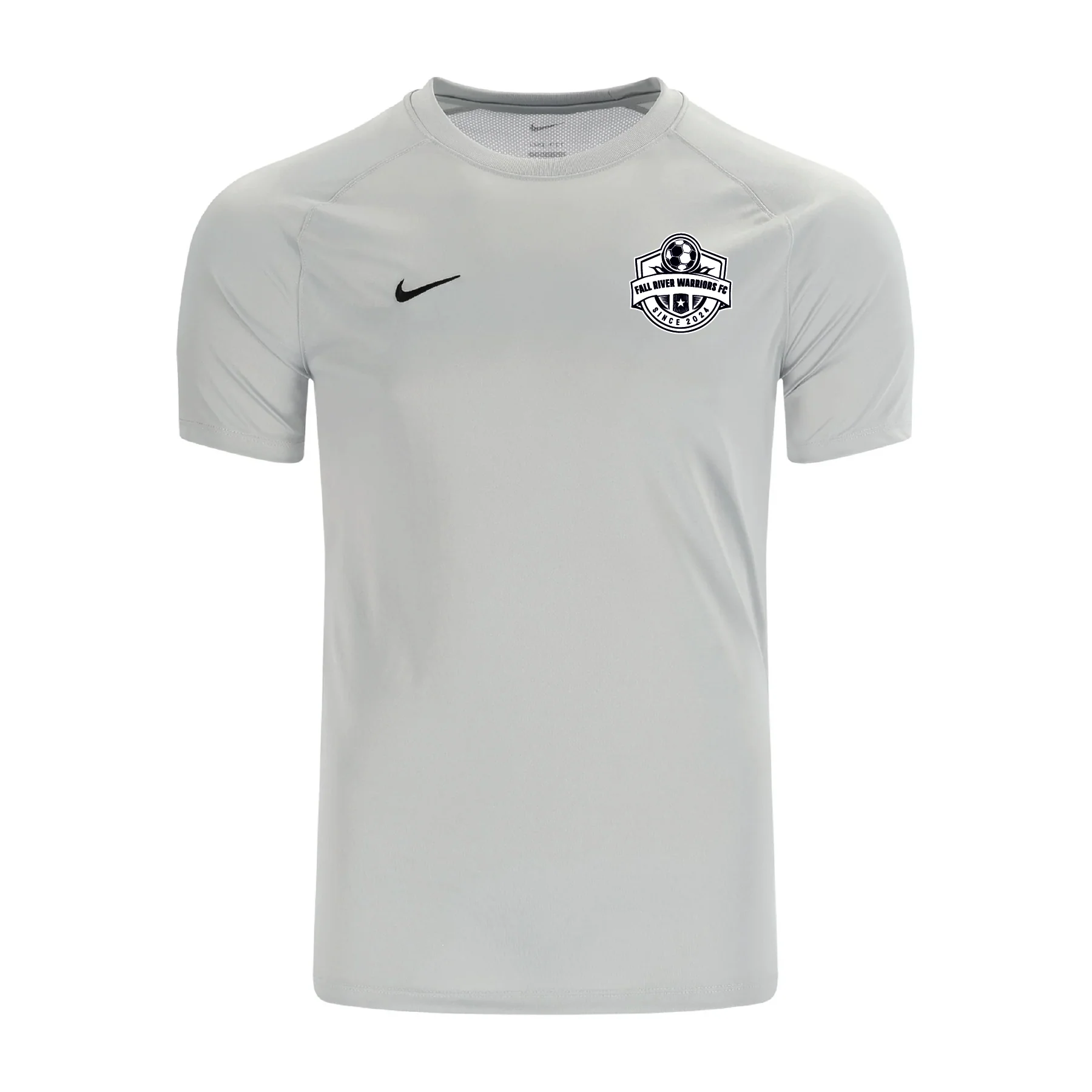 Fall River Warriors FC Nike Park VIII Practice Jersey Grey