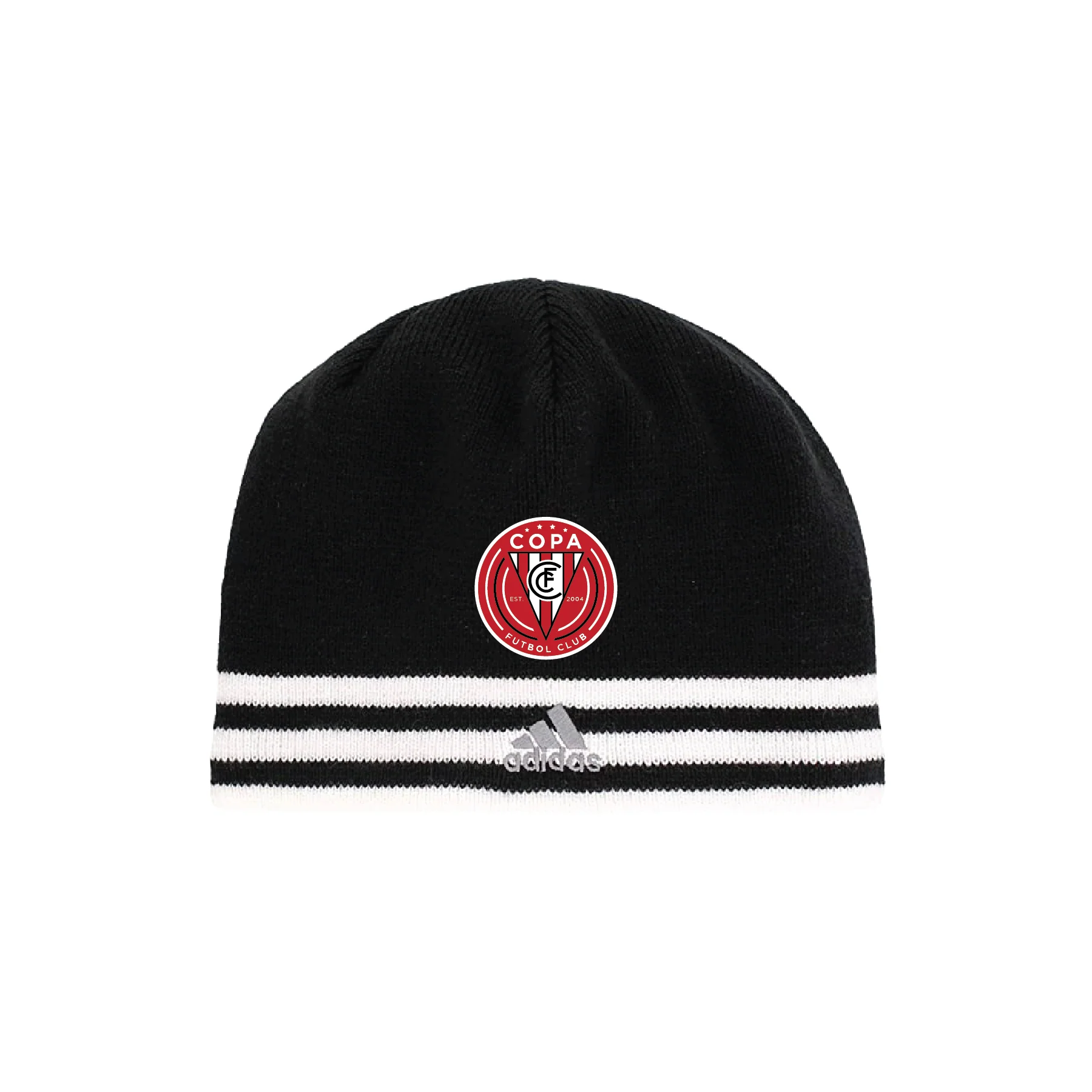 FC Copa West adidas Leverage Knit Beanie Black/White