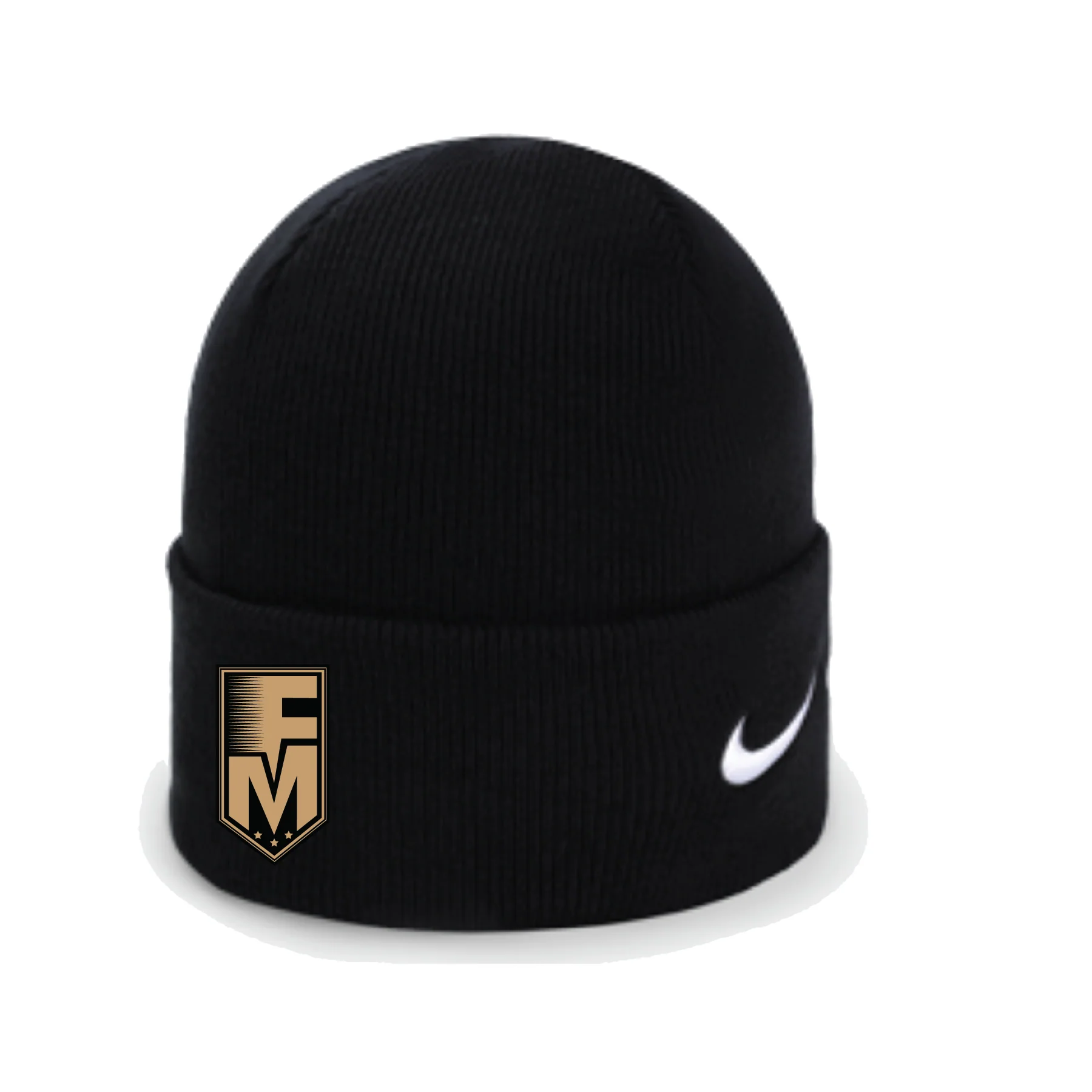 FM Footy Nike Knit Cuff Beanie Black