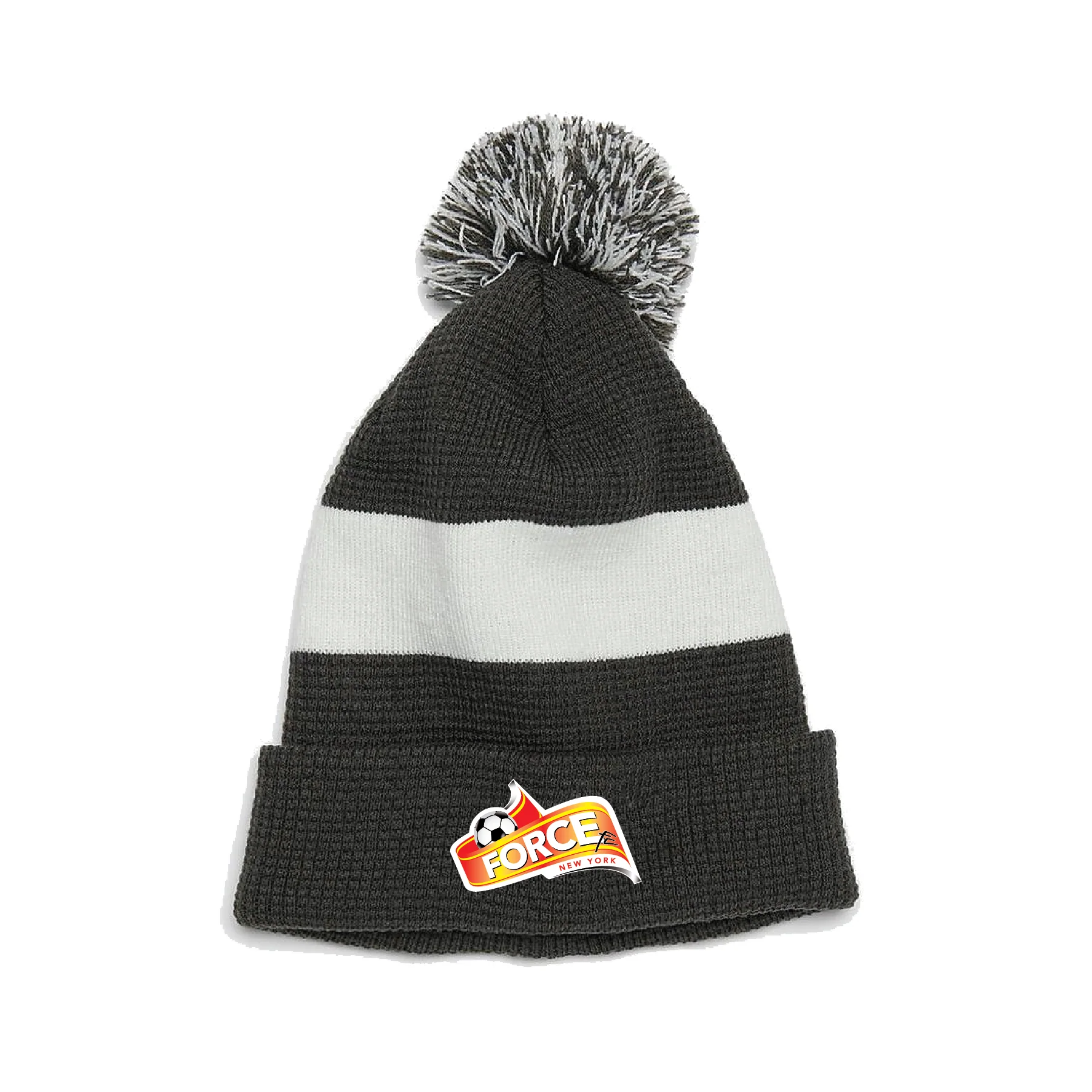 FORCE ECNL RL Nike Authentic Pom Beanie Anthracite/White