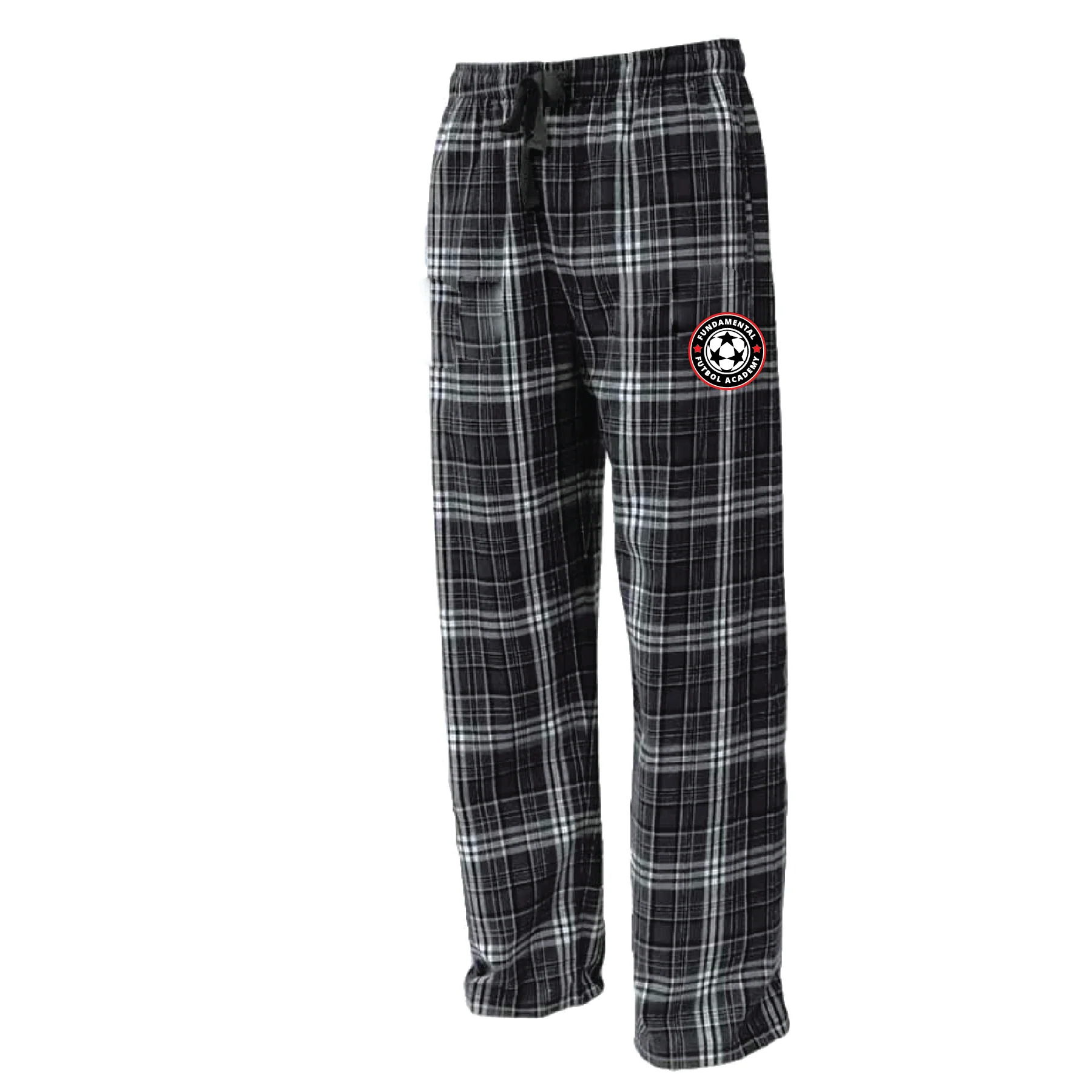 Fundamental Flannel Plaid Pajama Pant Black/White