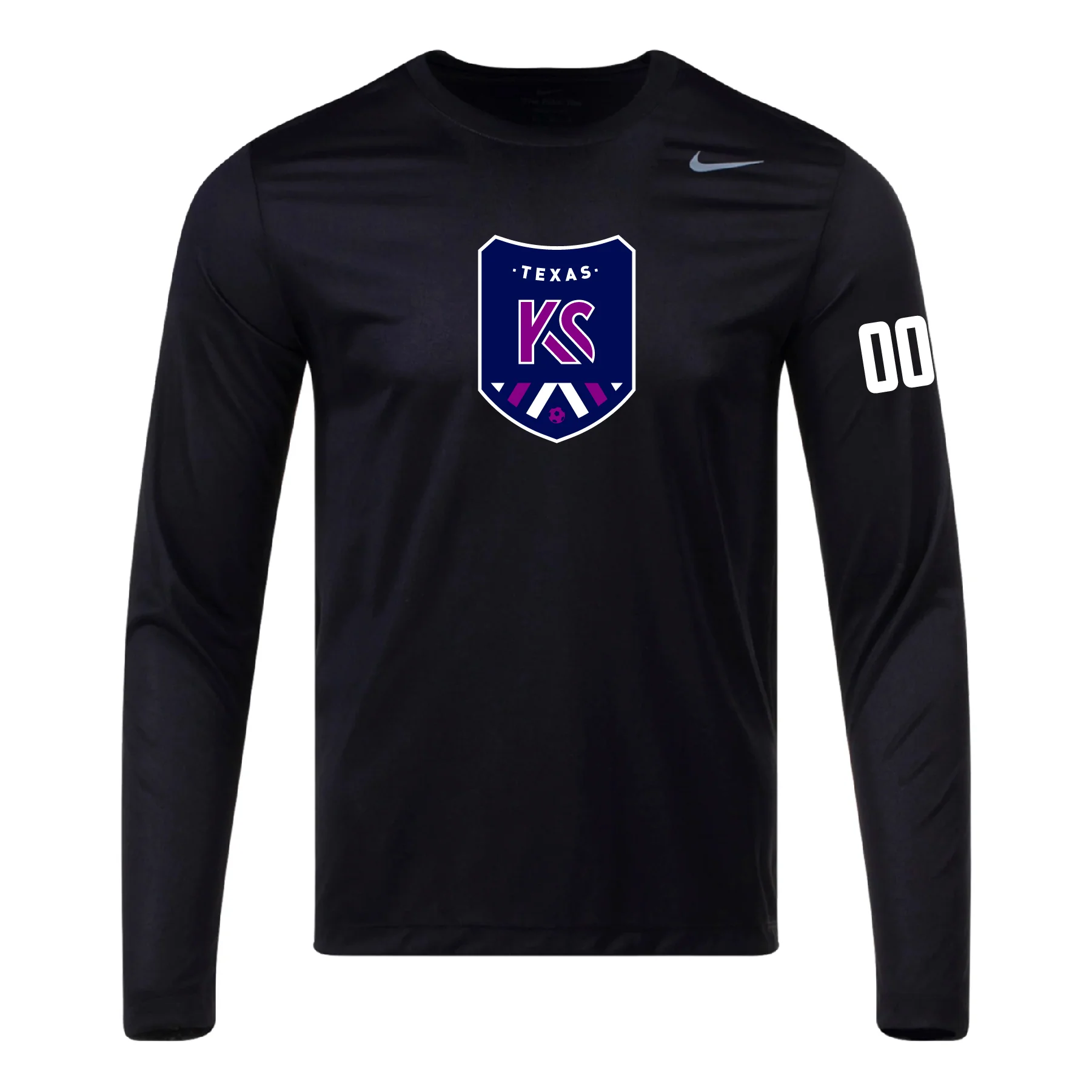 Kaptiva Sports Academy TX Nike Legend LS Shirt Black