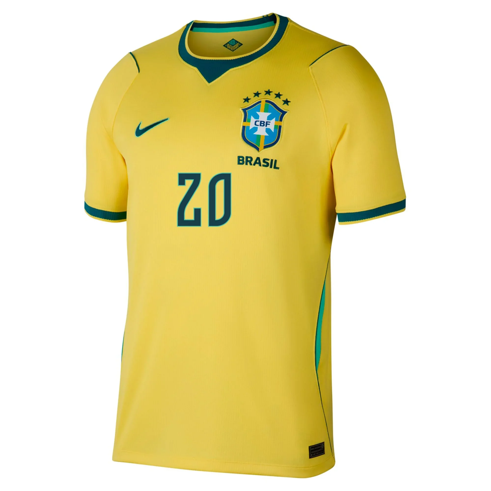 Kid's Replica Nike Estevao Brazil Home Jersey 2026 - Image 2
