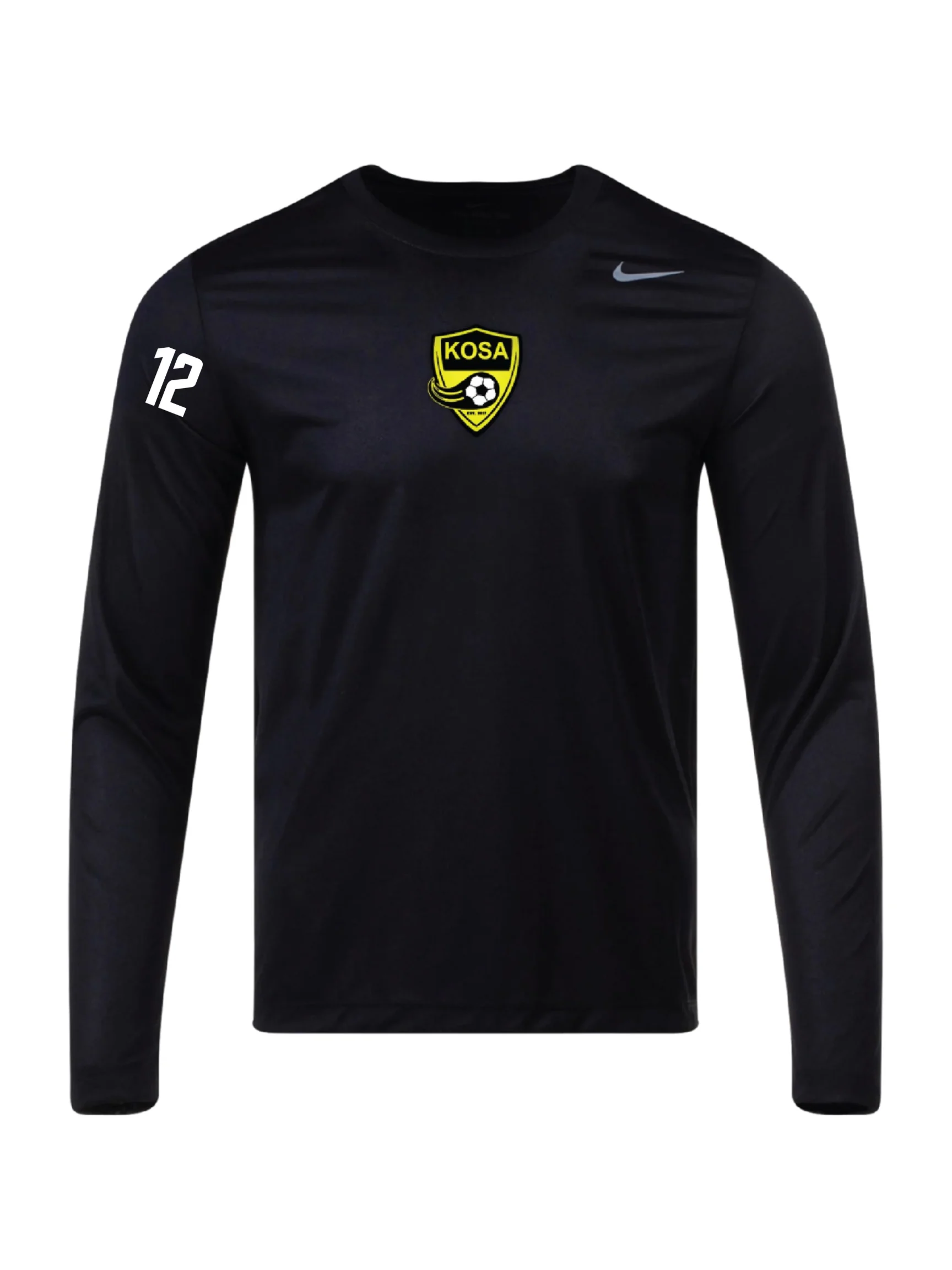 KOSA SC Pennsylvania FAN Nike Legend LS Shirt Black