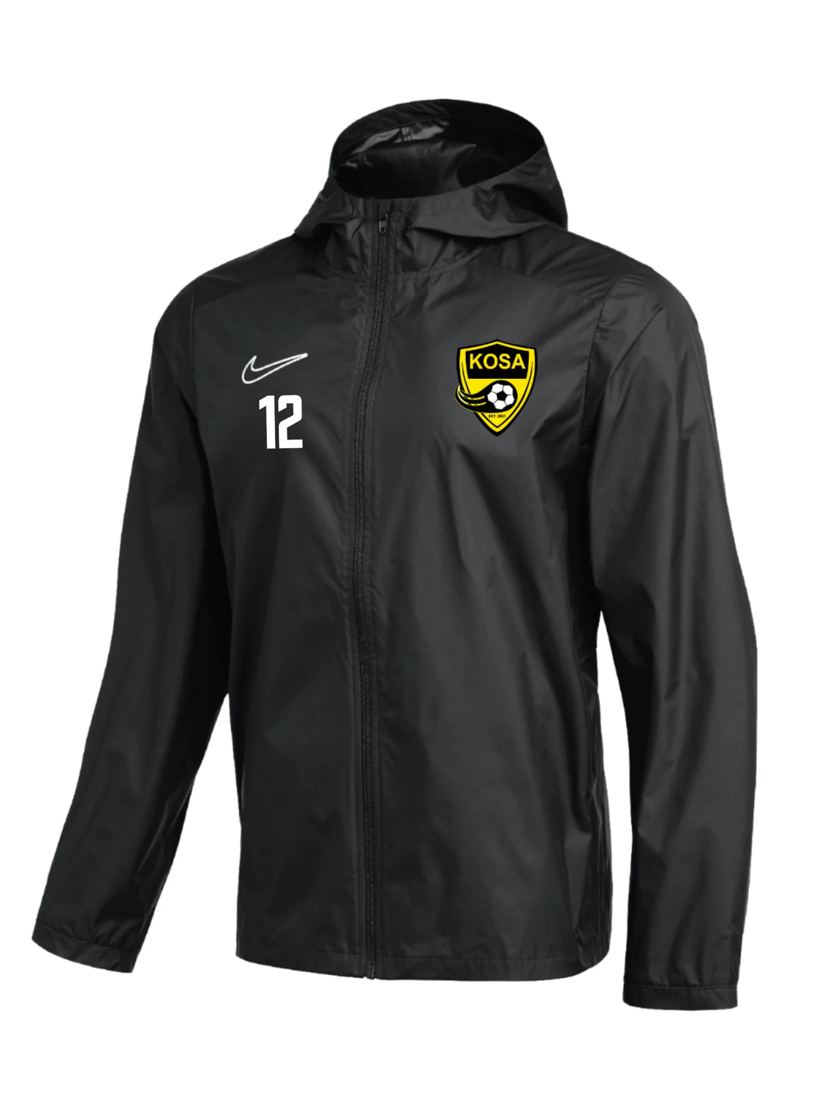KOSA SC NOSA Nike Storm Rain Jacket Black