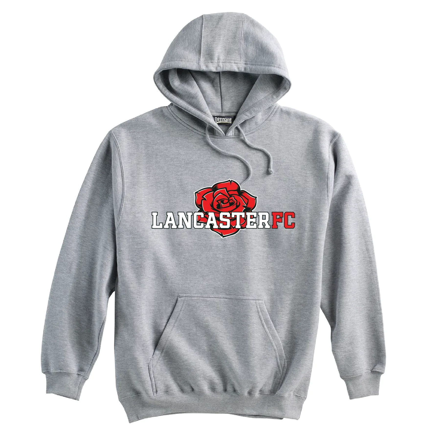 Lancaster FC (Essential) Pennant Super 10 Hoodie Grey