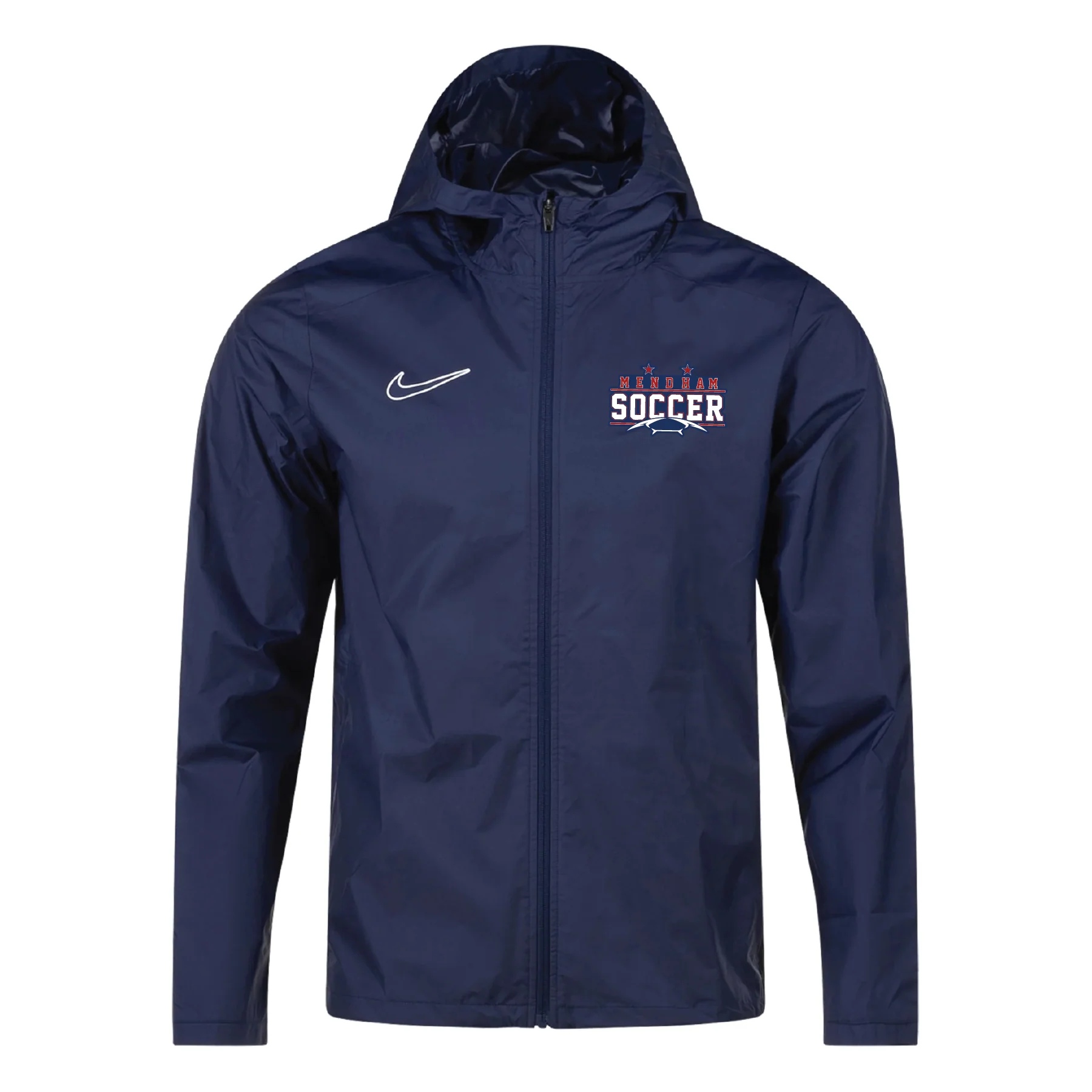 Mendham HS Nike Storm-Fit Rain Jacket Navy