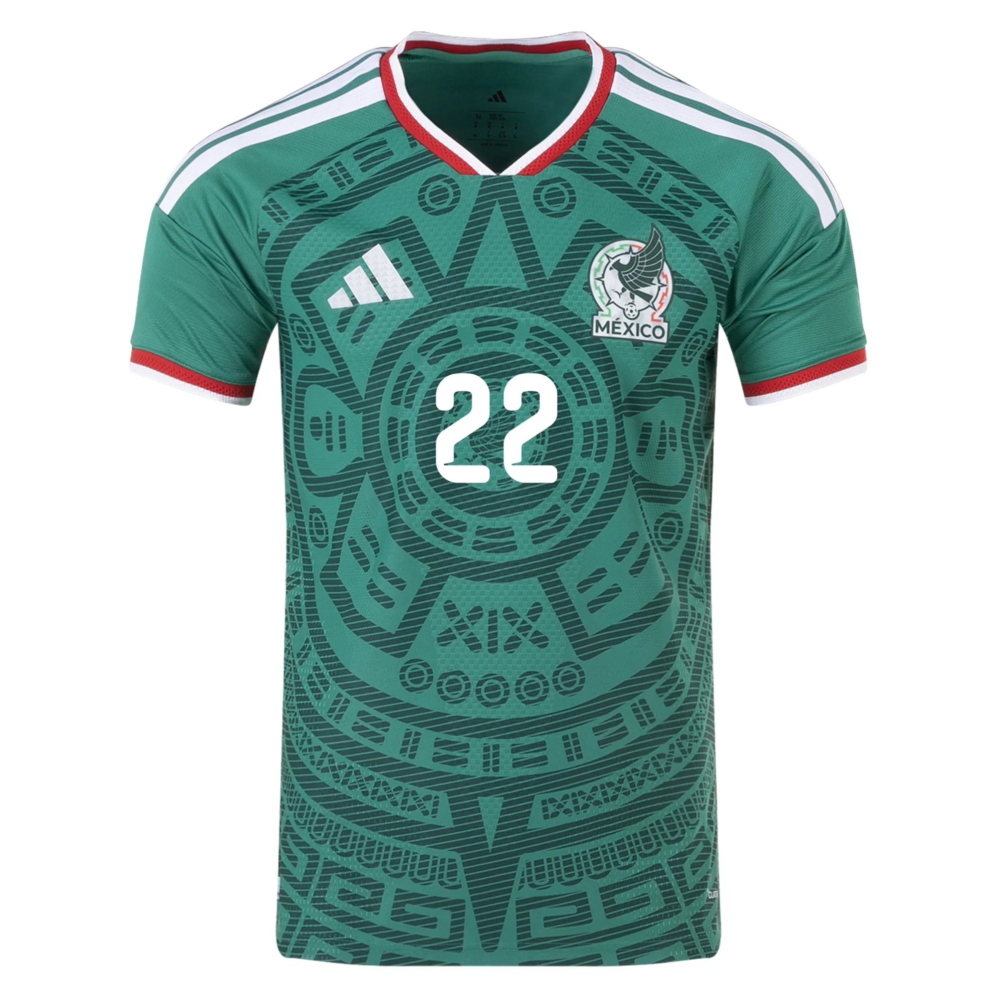 Men's Authentic adidas H.Lozano Mexico Home Jersey 2026 - Image 2