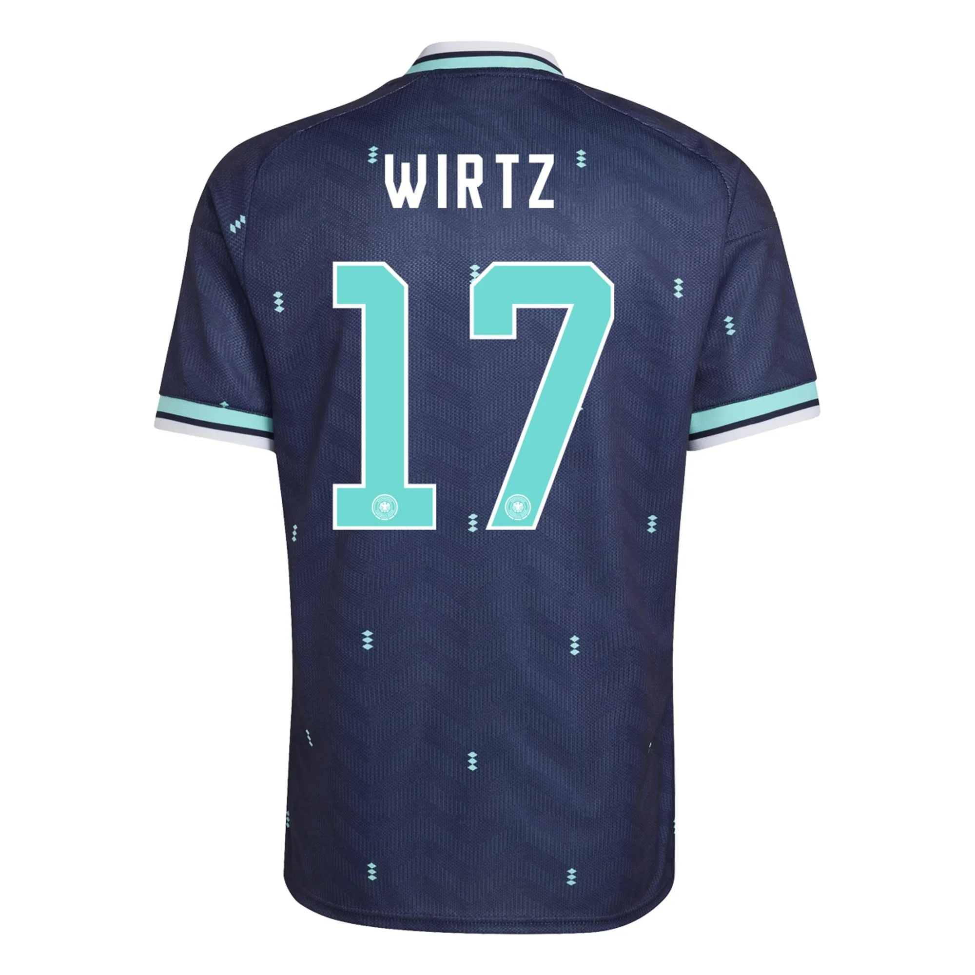 Men's Authentic adidas Wirtz Germany Away Jersey 2026