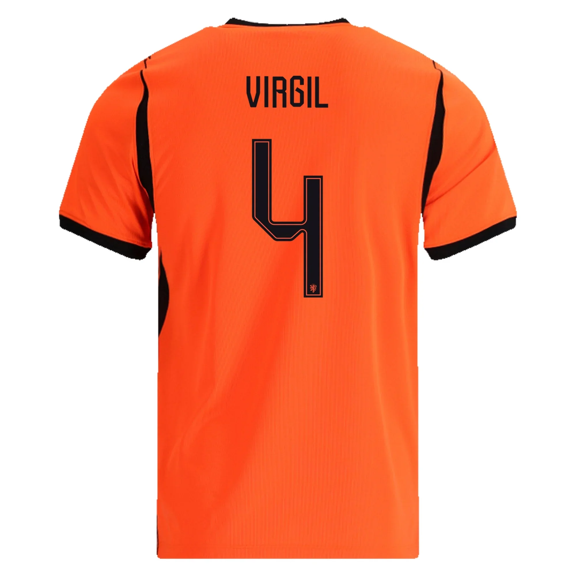 Men's Authentic Nike van Dijk Netherlands Home Jersey 2026