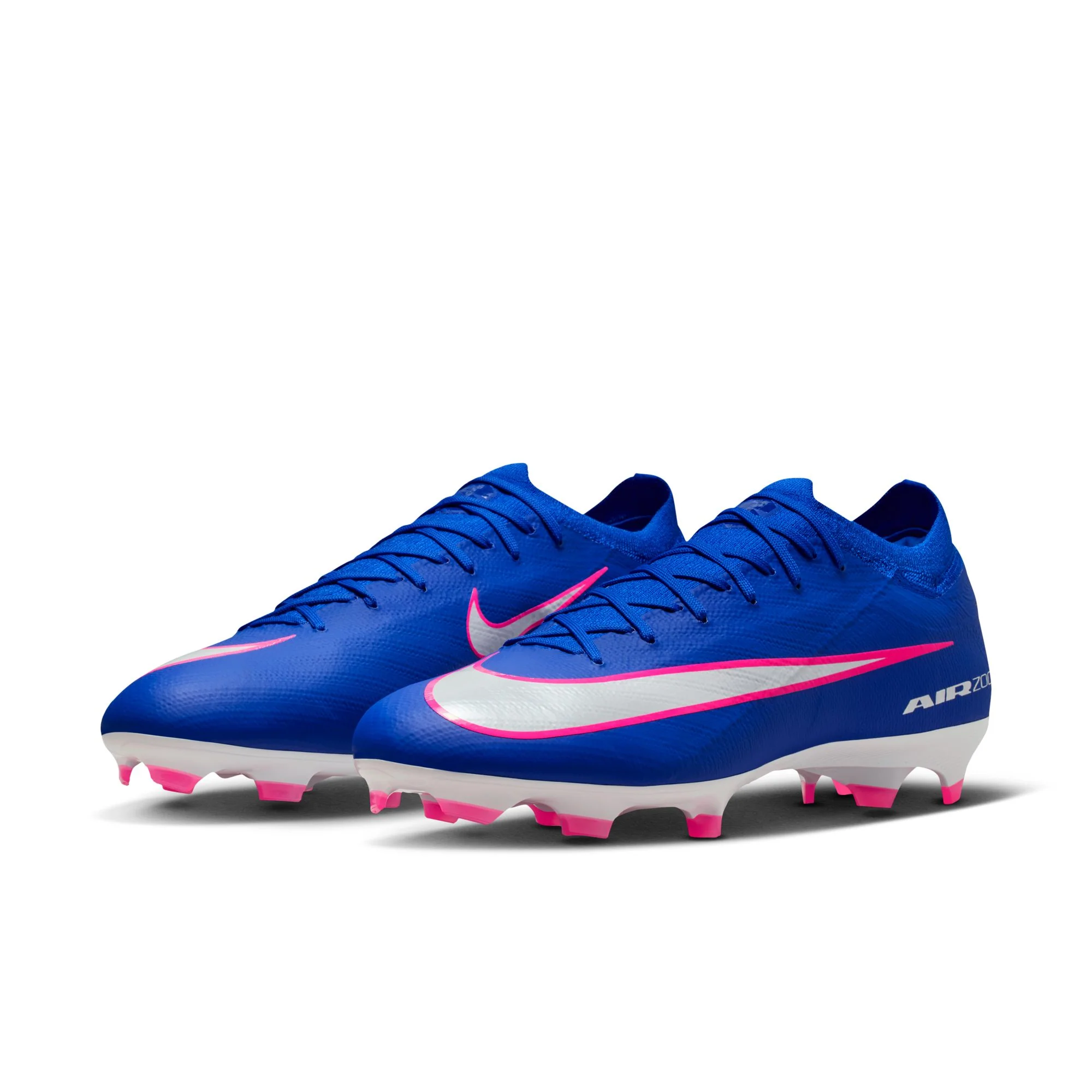 Nike Air Zoom Mercurial Vapor 16 Pro FG Firm Ground Soccer Cleats-  Racer Blue/White - Image 4