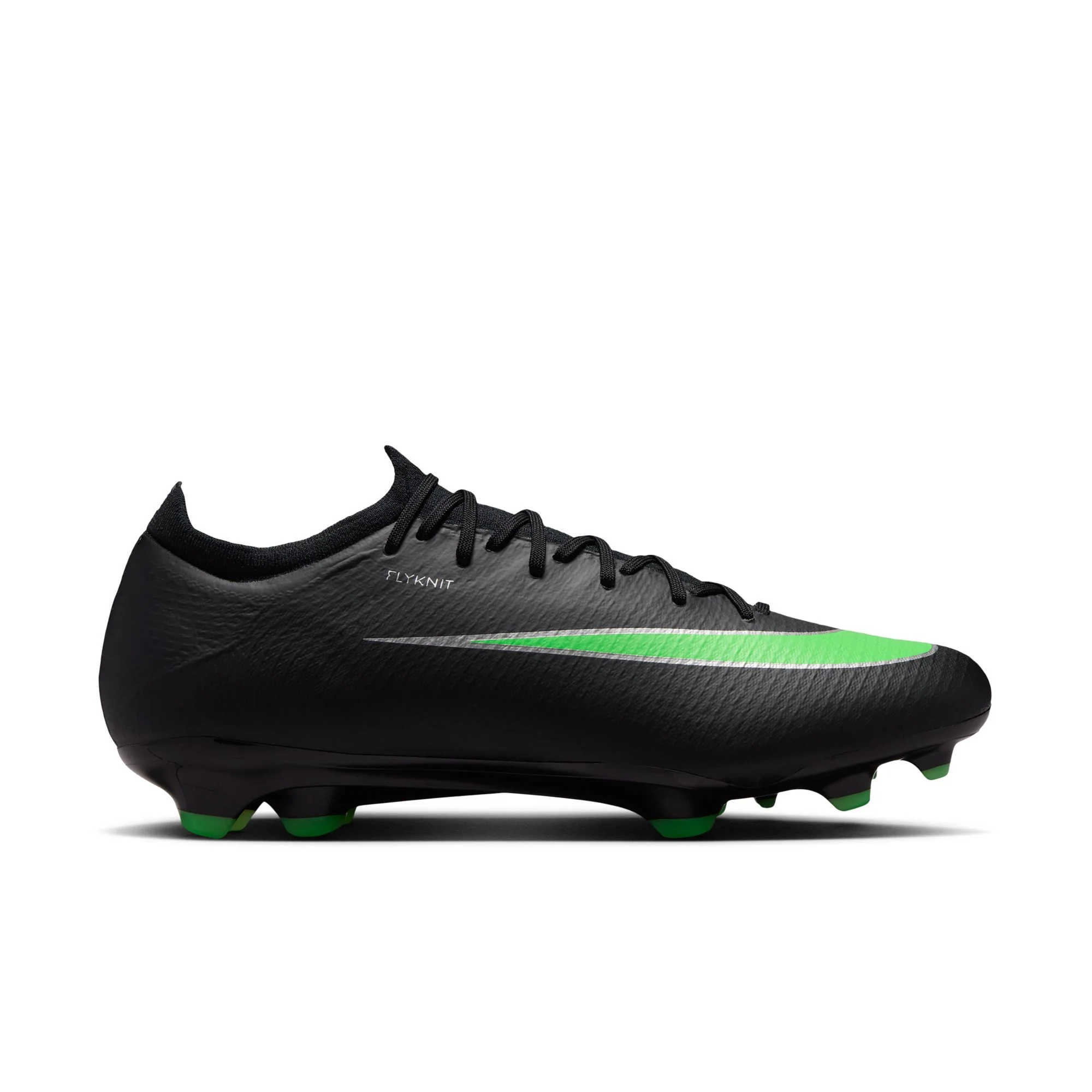 Nike Air Zoom Mercurial Vapor 17 Pro FG Firm-Ground Low-Top Soccer Cleats - Black/Illusion Green/Black