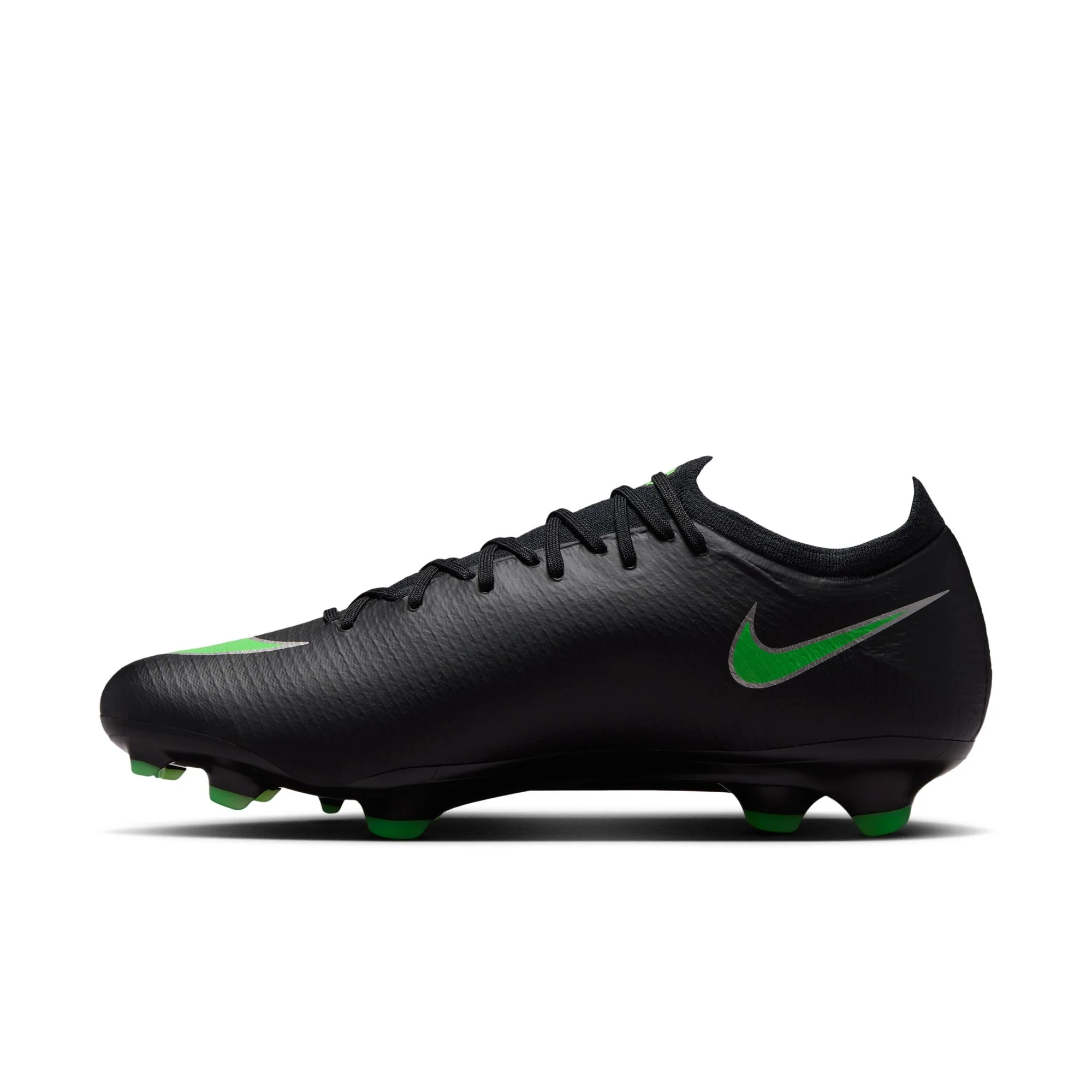 Nike Air Zoom Mercurial Vapor 17 Pro FG Firm-Ground Low-Top Soccer Cleats - Black/Illusion Green/Black - Image 2