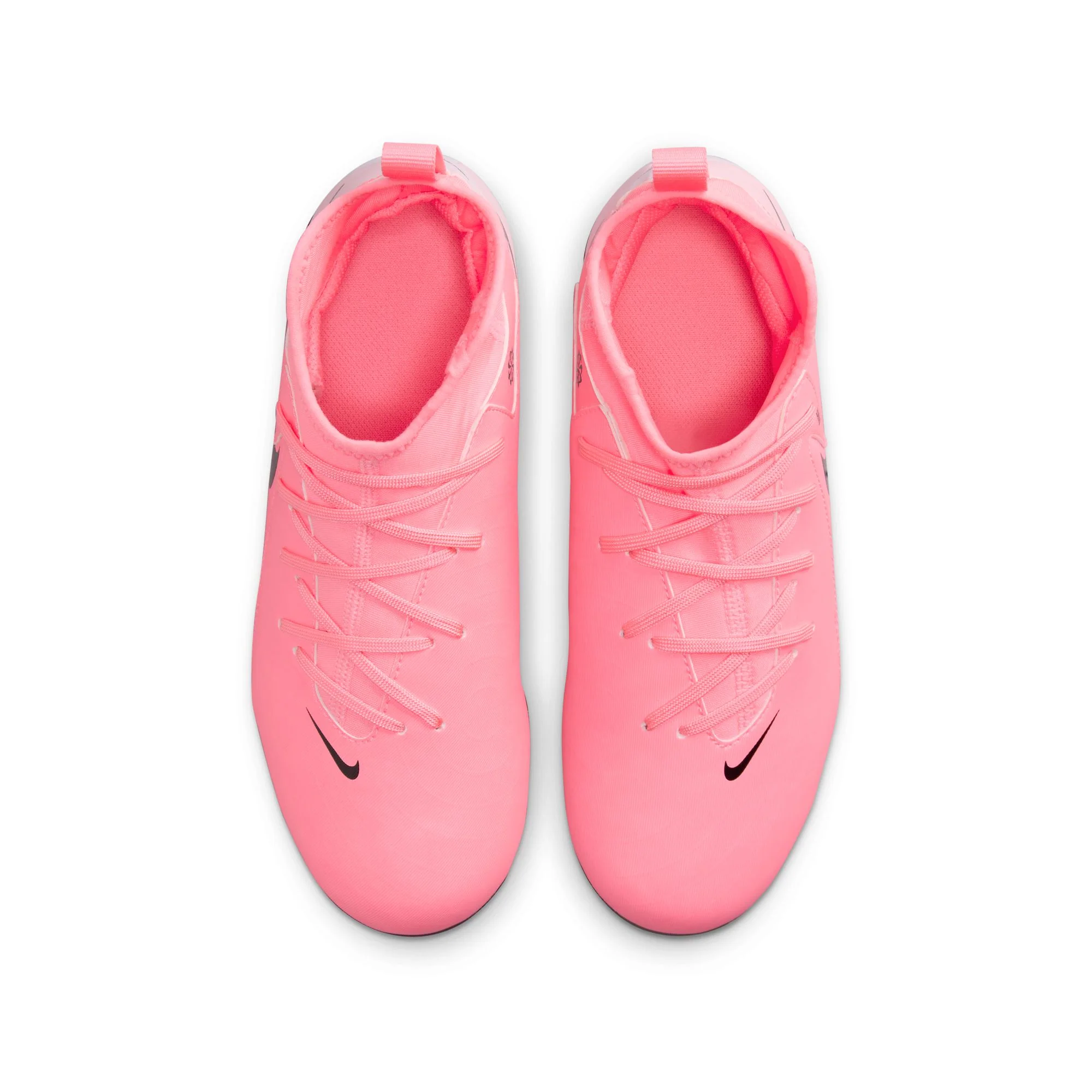 Nike Junior Phantom Luna 2 Academy FG Firm Ground Soccer Cleats- Sunset Pulse/Black - Image 5