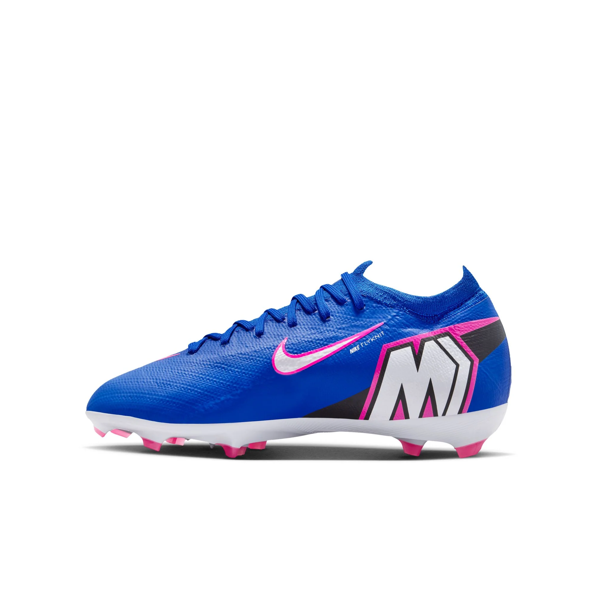 Nike Junior Mercurial Vapor 16 Pro Firm Ground- Racer Blue/White - Image 2