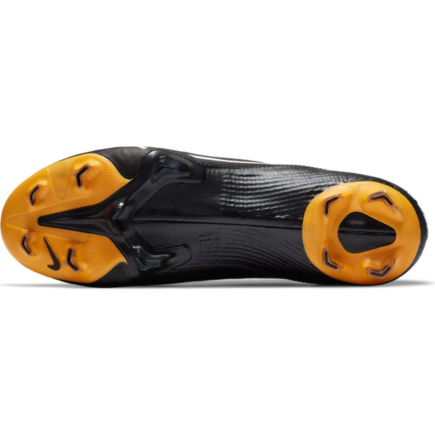 Nike Mercurial Vapor 13 Elite TECH CRAFT FG - Black/White/Metallic Gold - Image 7
