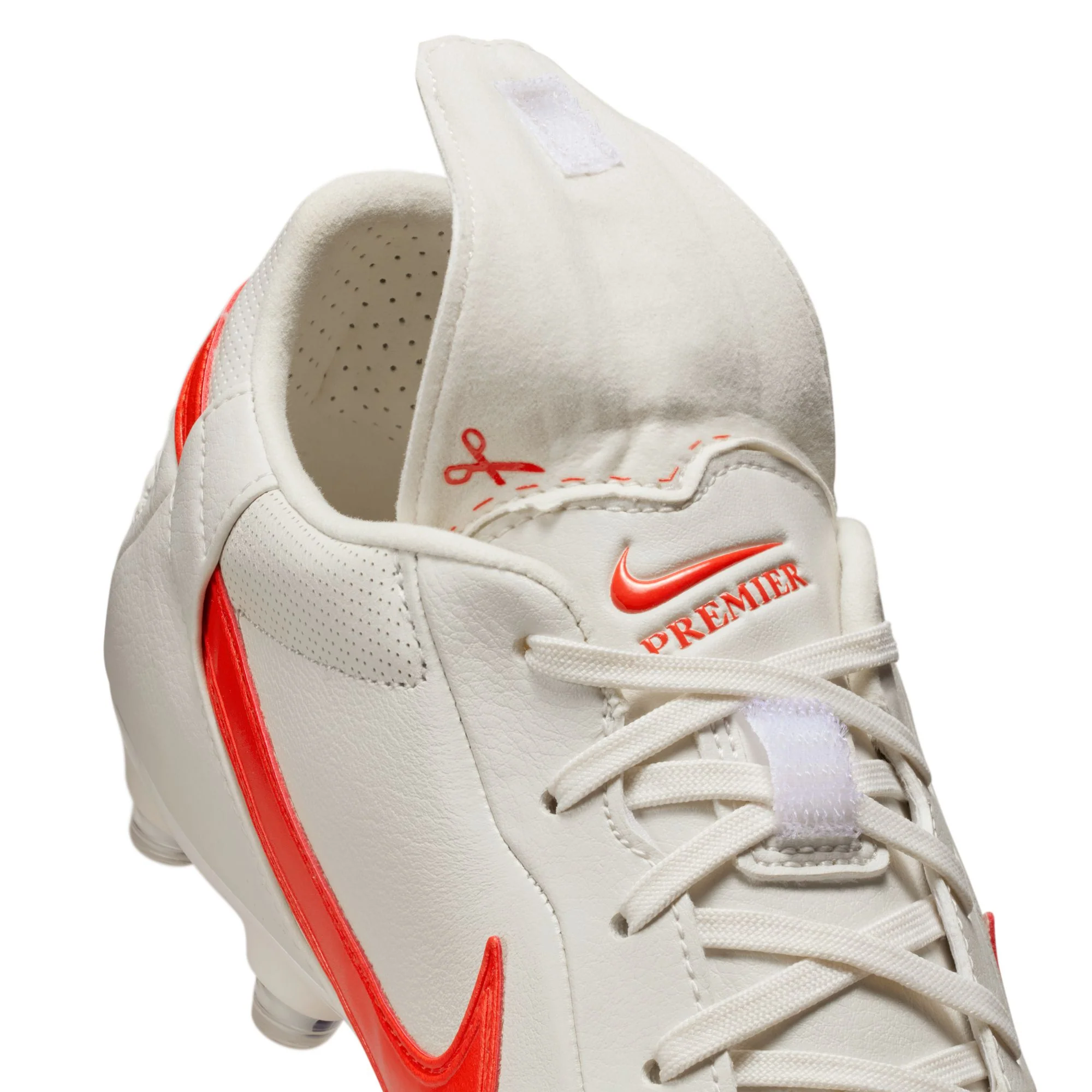Nike Premier III FG Firm Ground Soccer Cleat - Phantom/Picante Red - Image 9