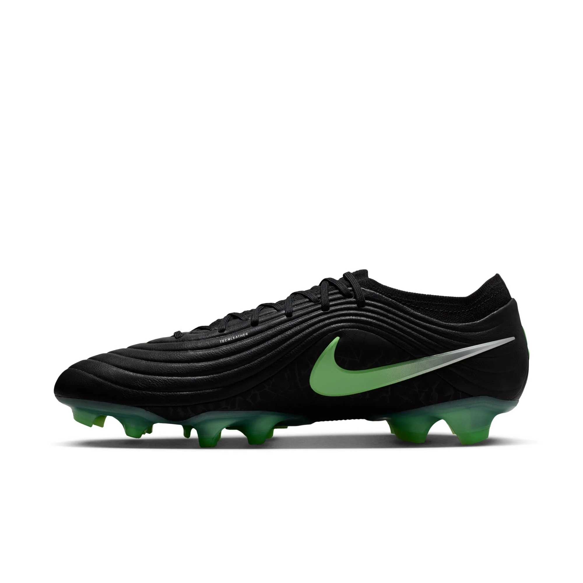 Nike Tiempo Maestro Elite FG Firm Ground Soccer Cleats- Black/Illusion Green/Black - Image 2