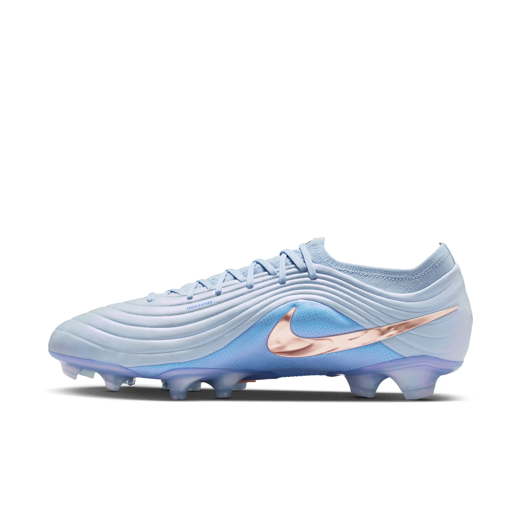 Nike Tiempo Maestro Elite LV8 FG Firm Ground Soccer Cleats-  Ghost/Crimson Tint/Royal Pulse - Image 2