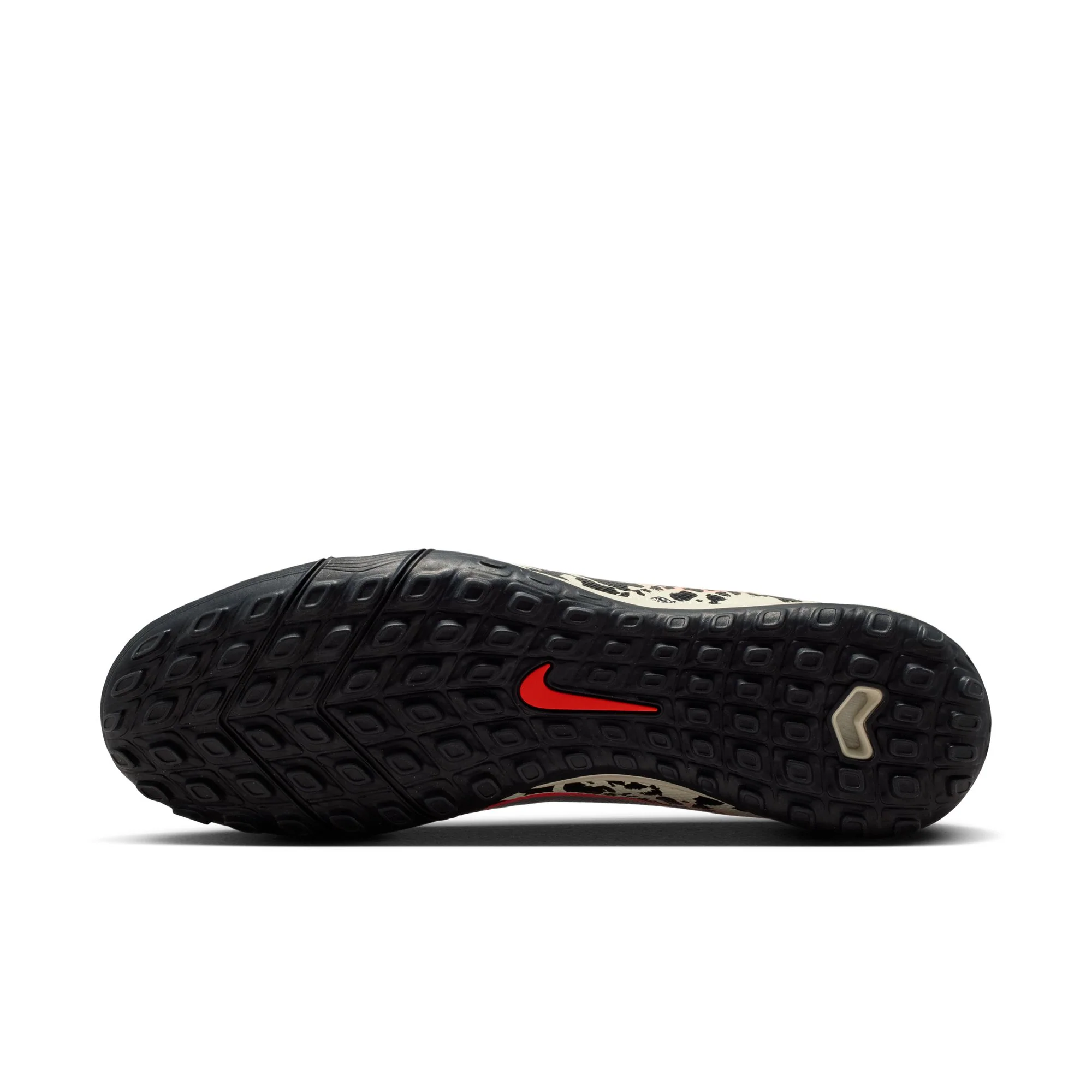 Nike United Air Zoom Mercurial Vapor 16 Academy TF Turf Soccer Shoes-  Burgundy Crush/Metallic Silver - Image 6