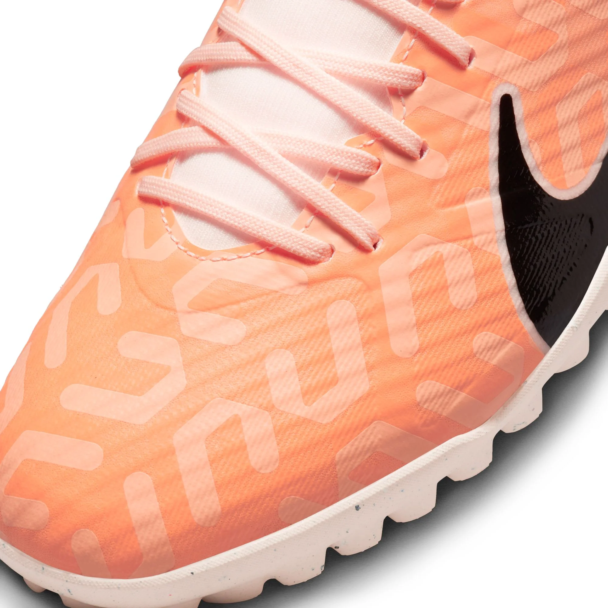 Nike Zoom Mercurial Superfly 9 Academy TF Turf Soccer Shoes - Guava Ice/Black - Image 7