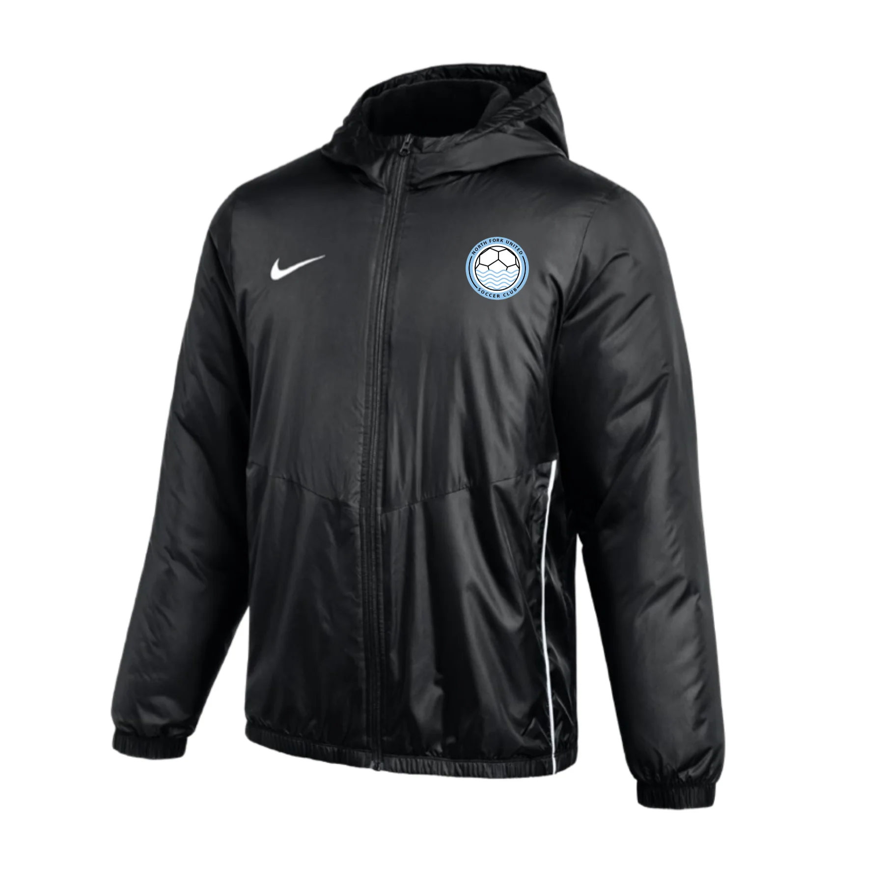 North Fork United Fan Nike Therma-Fit Park 26 Fall Jacket Black