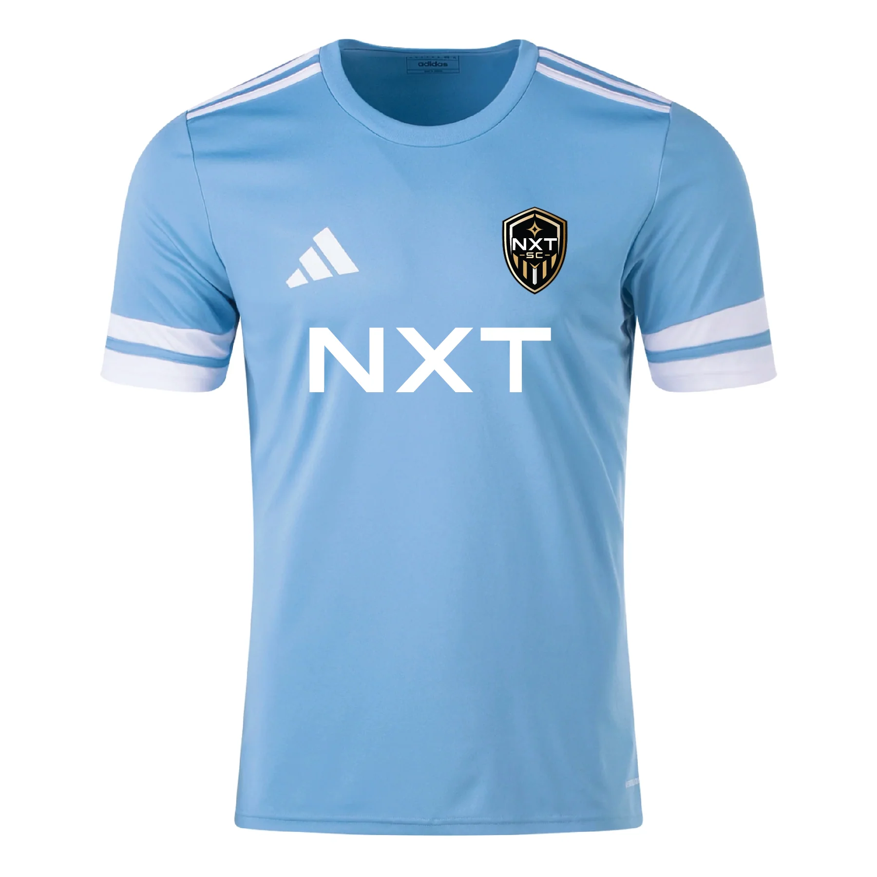 NXT SC adidas Squadra 25 Goalkeeper Short Sleeve Match Jersey – Light Blue
