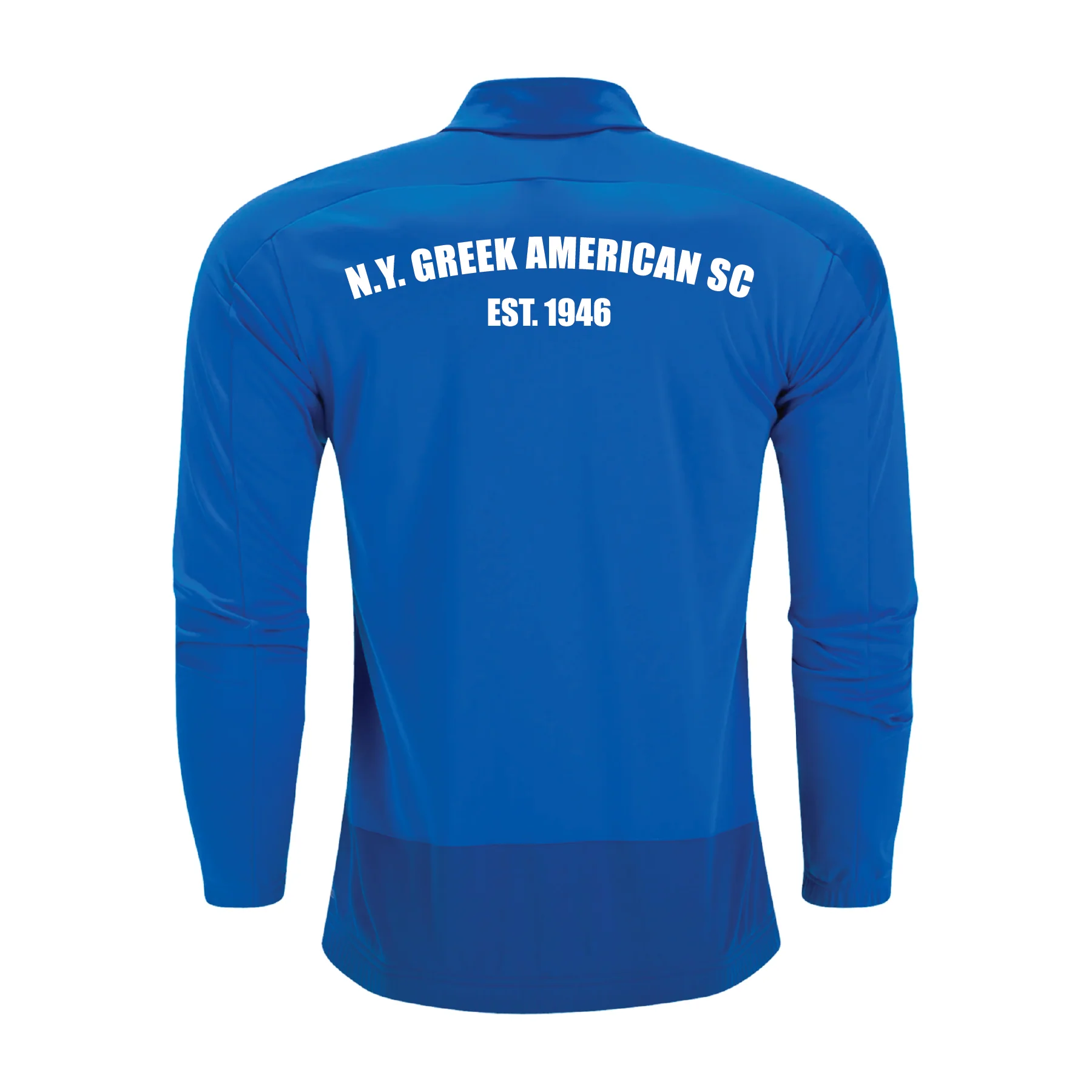 NY Greek American FAN Puma Goal 23 Training Jacket Electric Blue - Image 2