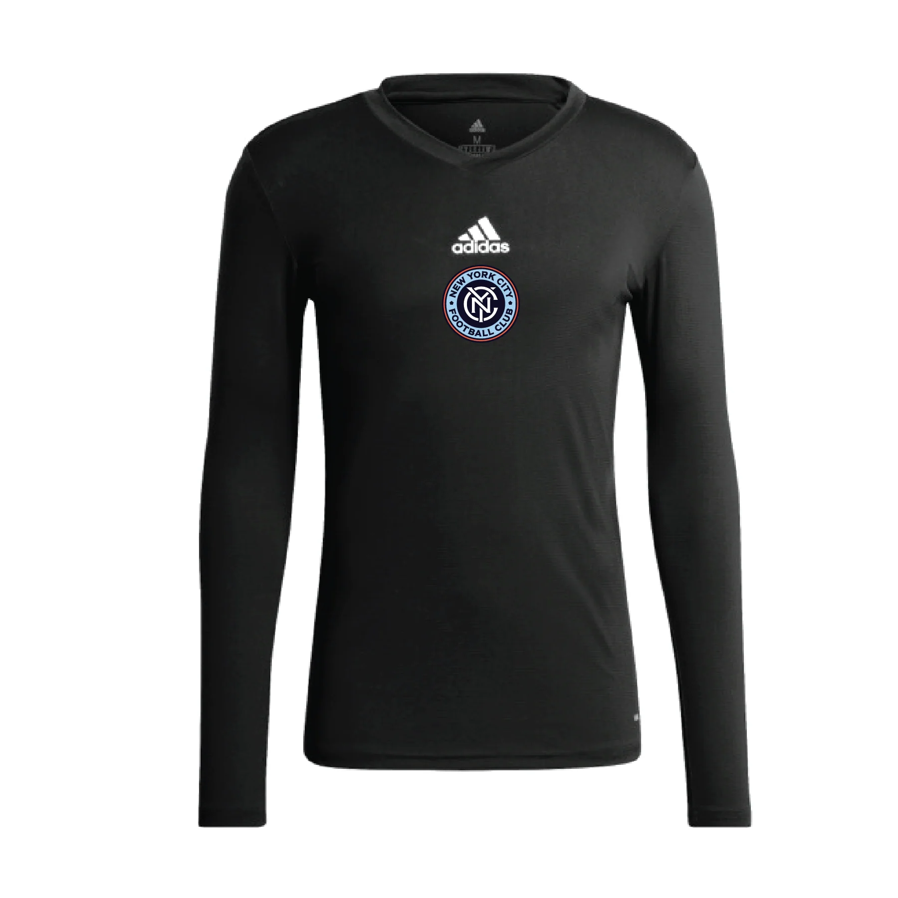 NYCFC City Roots adidas Base Compression Tee Black