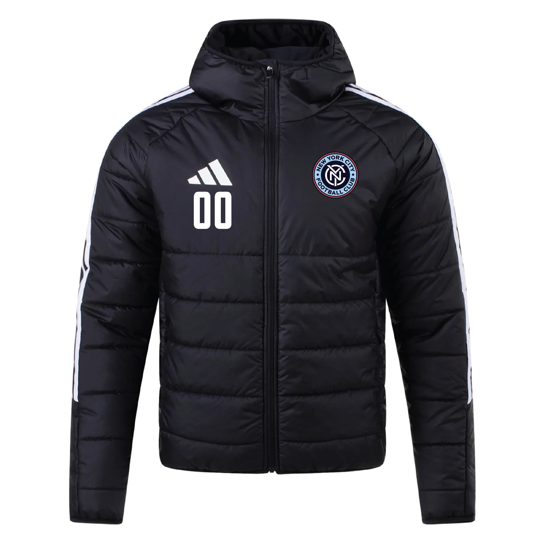 NYCFC Long Island Hub adidas Tiro 24 Winter Jacket
