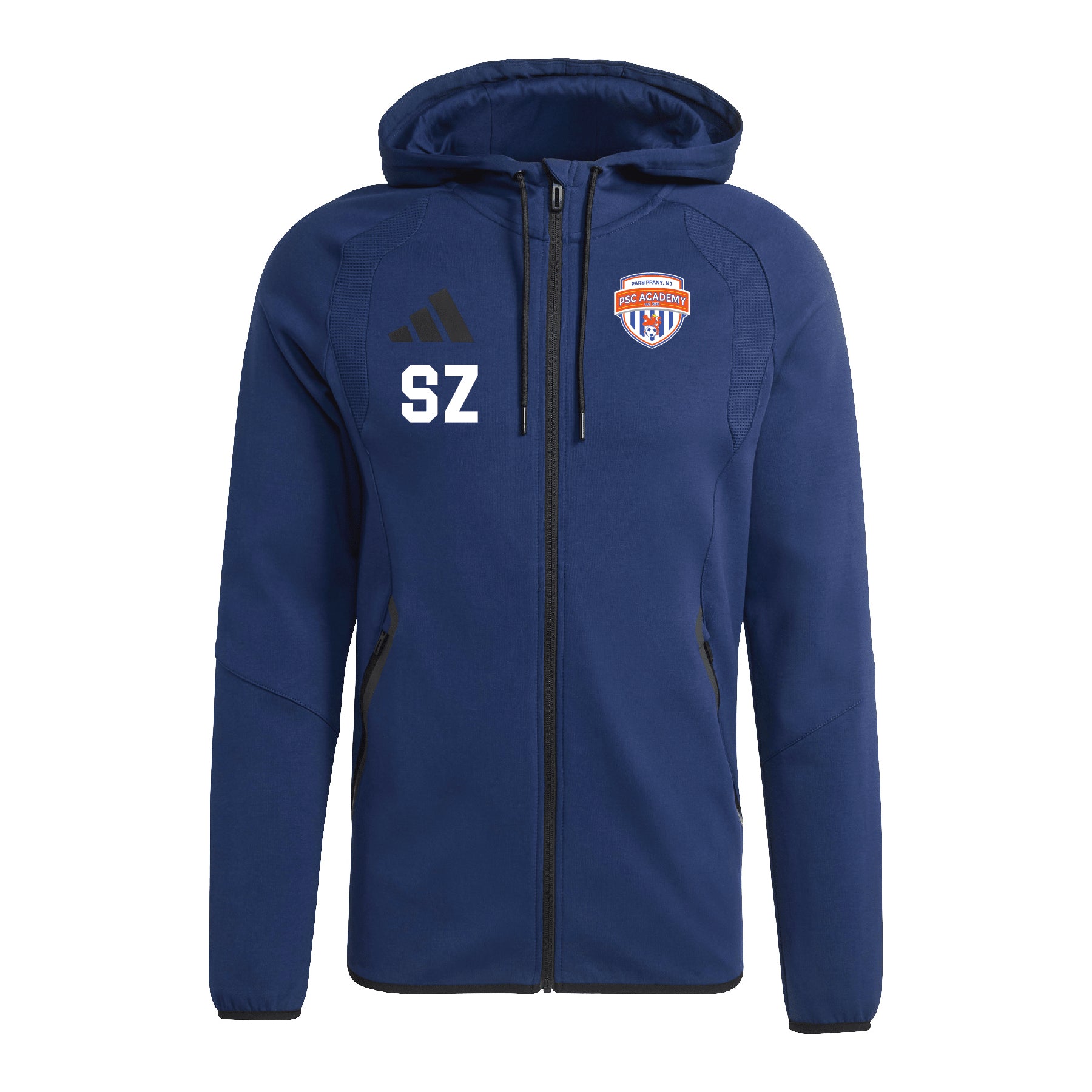 Parsippany SC Academy adidas Tiro Travel Sweat Hoodie - Navy