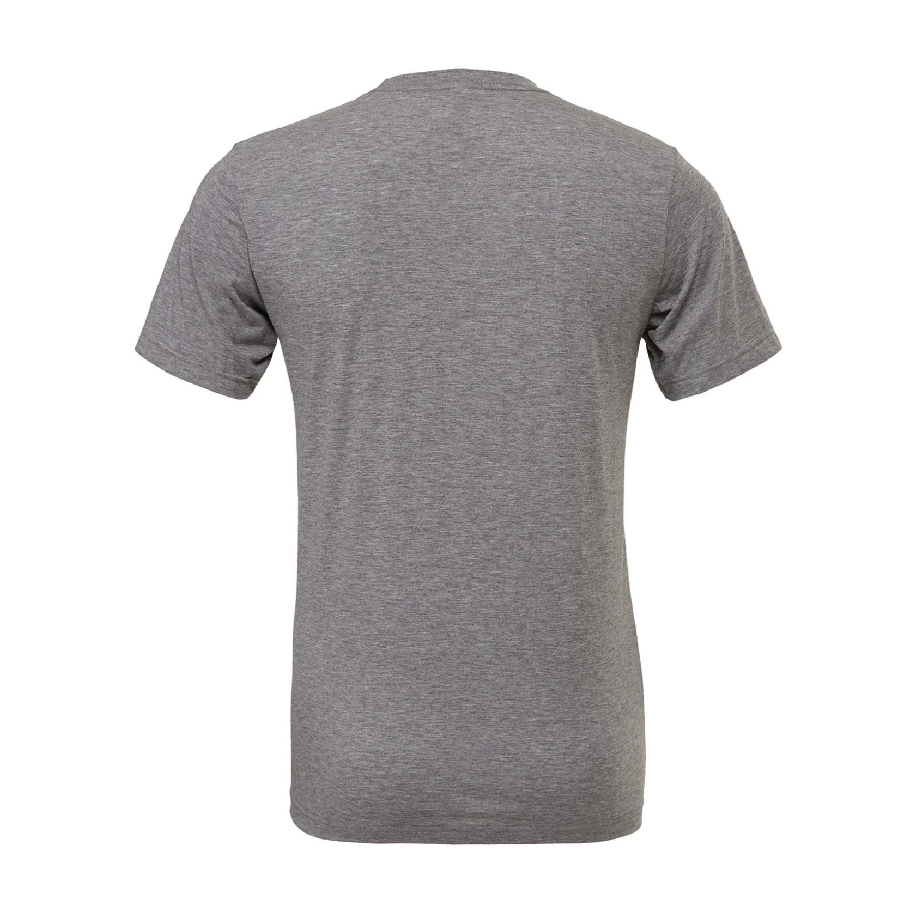 Parsippany SC (Club Name) Bella + Canvas Short Sleeve Triblend T-Shirt Grey - Image 2