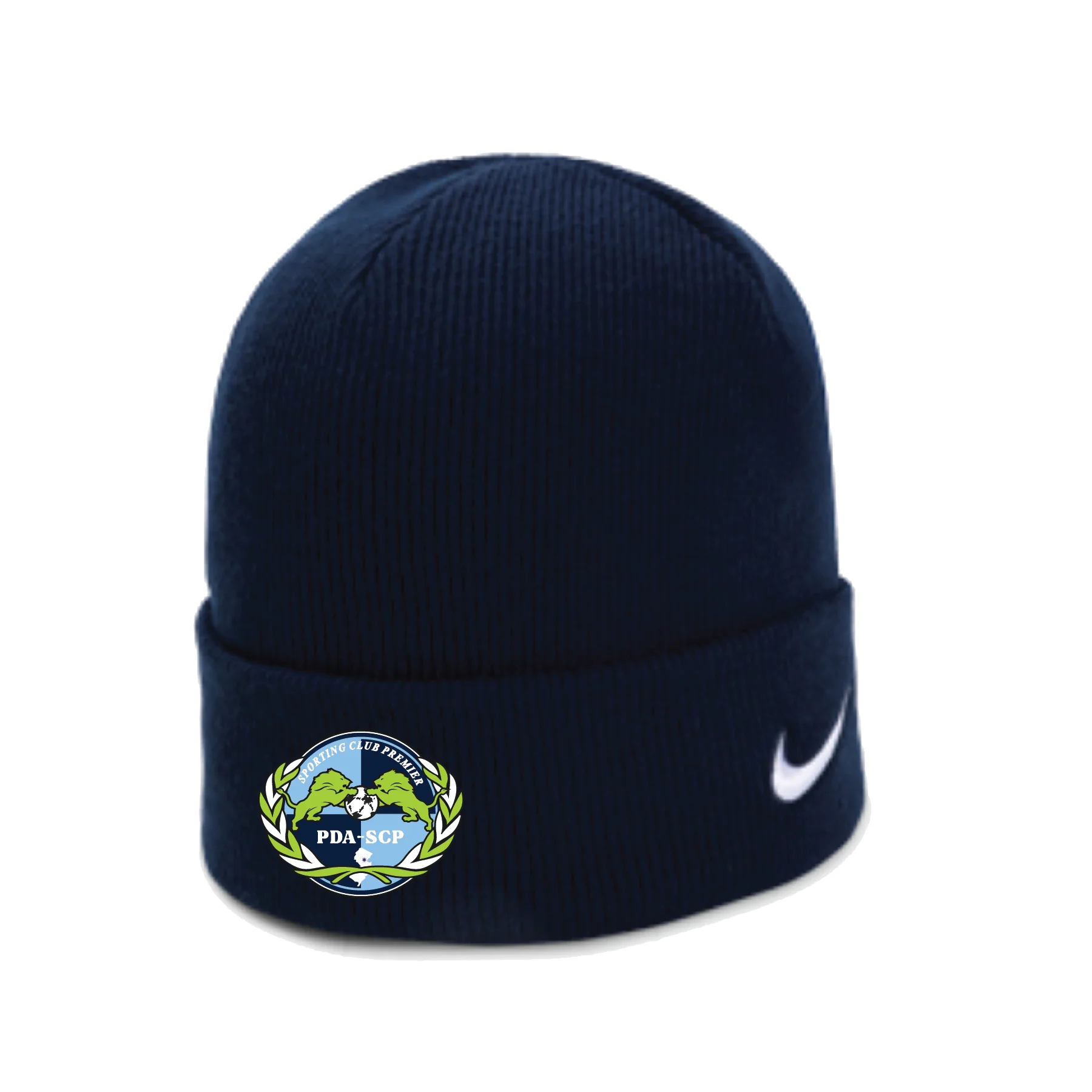 PDA SCP Sparta Girls 2011 and Older Nike Knit Cuff Beanie Navy