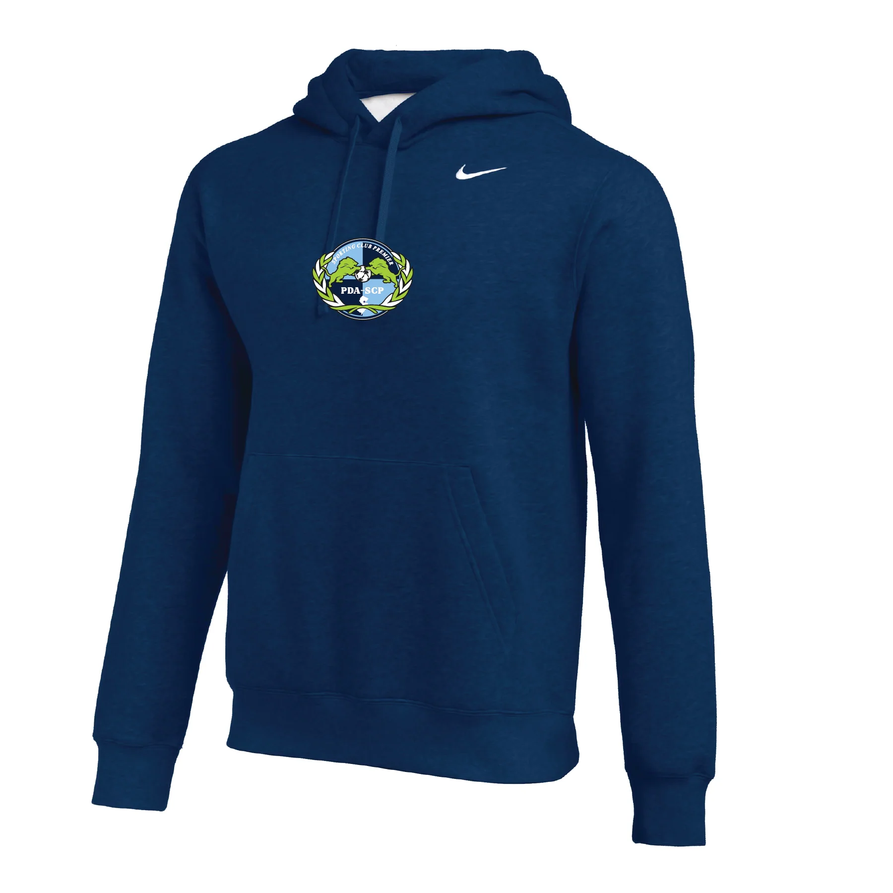 PDA SCP Sparta FAN (Patch) Nike Club Hoodie Navy