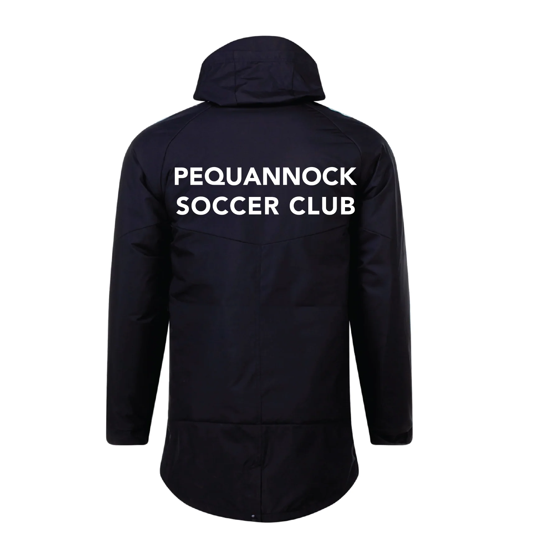 Pequannock SC adidas Condivo 22 Stadium Parka Jacket Black - Image 2