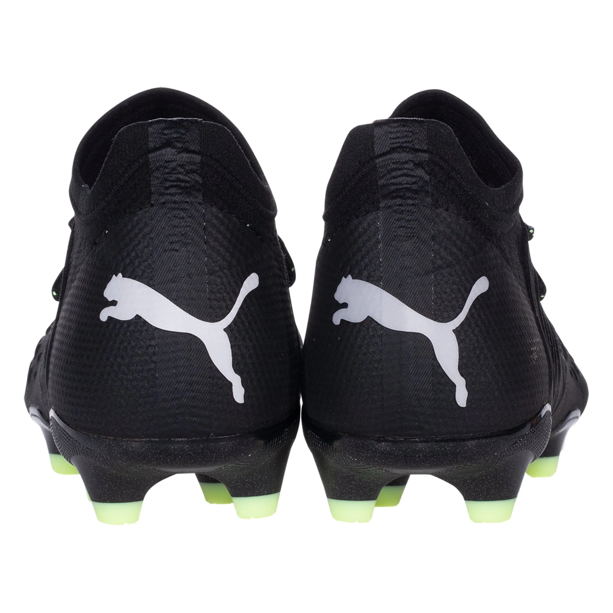Puma Future 1.3 FG/AG Soccer Cleat Black/White/Fizzy Light - Image 7