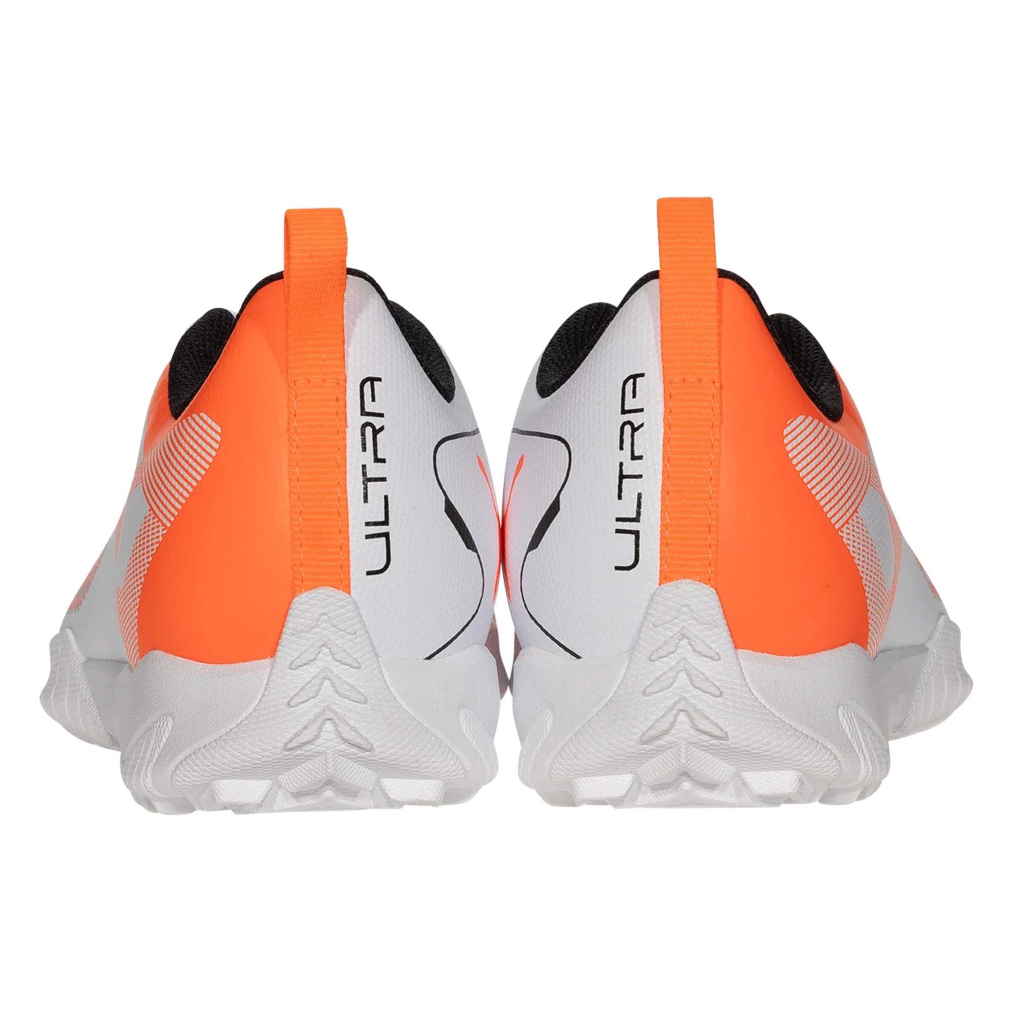 Puma Ultra 5 Play TT Junior Turf Soccer Cleat- White/Black-Glowing Red - Image 3