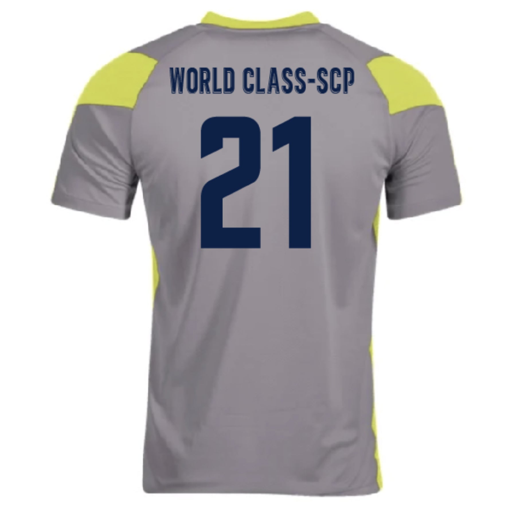 Roxbury Nike Park Derby 3 Match Jersey - Grey/Volt - Image 2