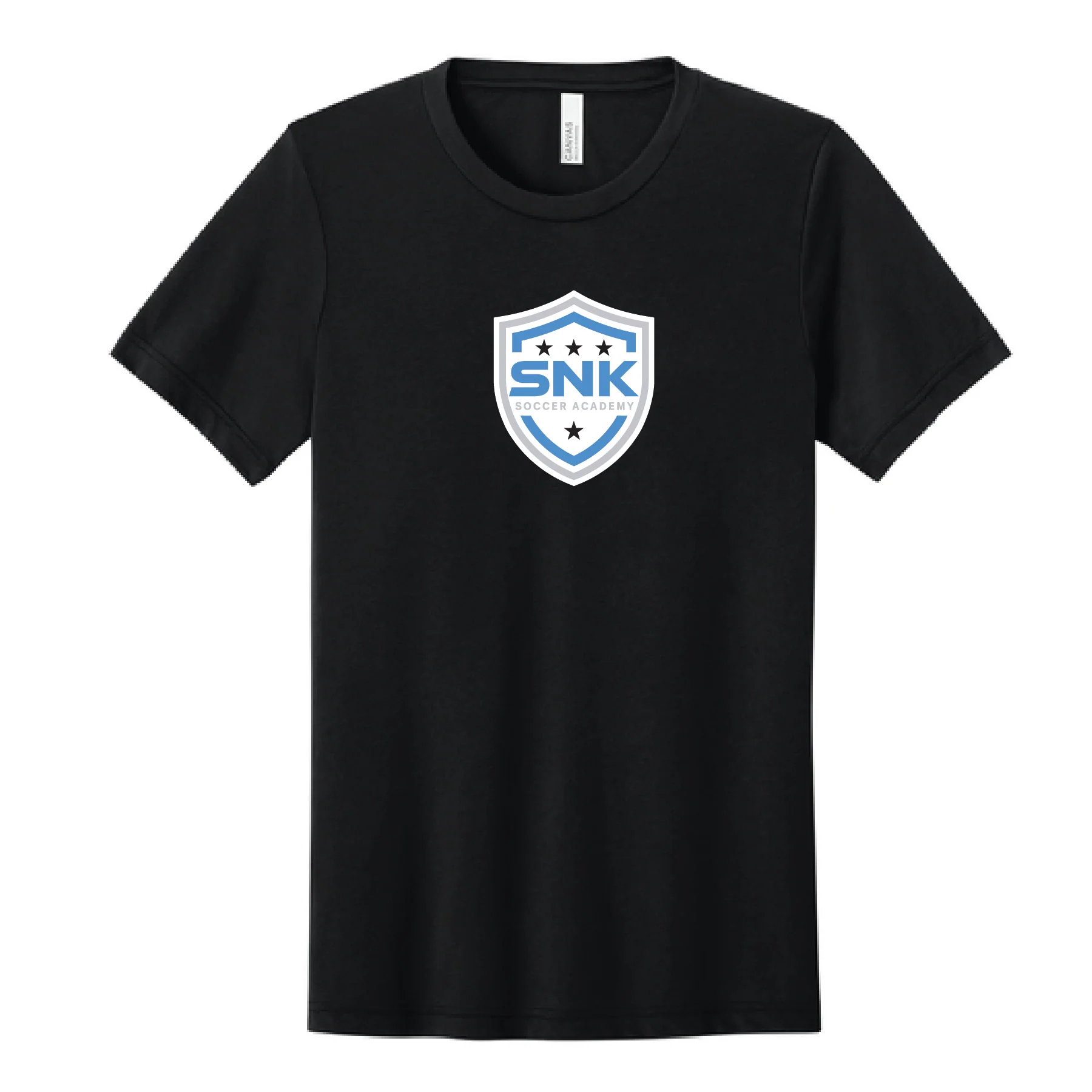 SNK Center Crest Short Sleeve Triblend Black T-Shirt